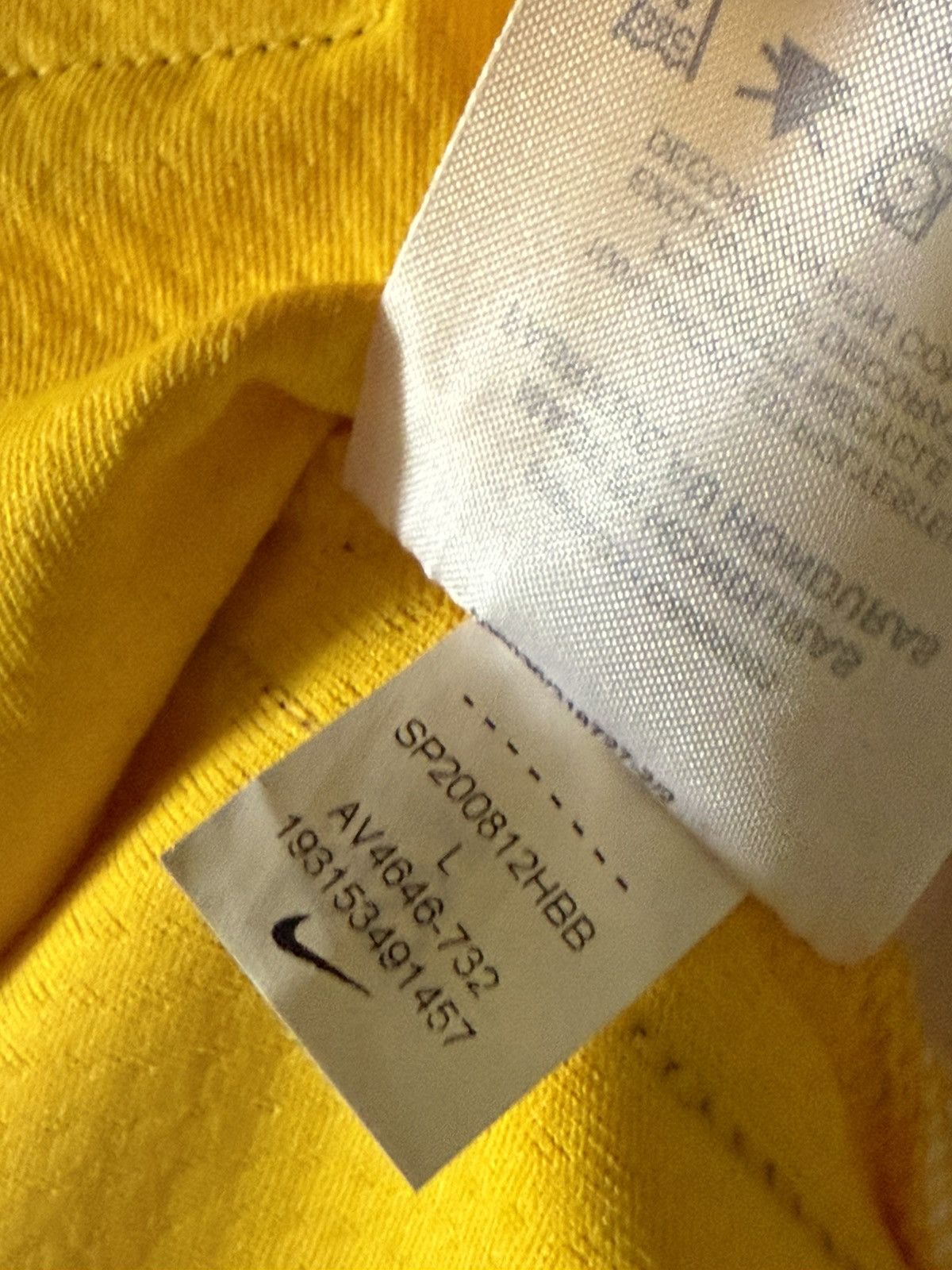 Nike Nike Lakers Swingman Anthony Davis City Edition Jersey Size US L / EU 52-54 / 3 - 5 Thumbnail