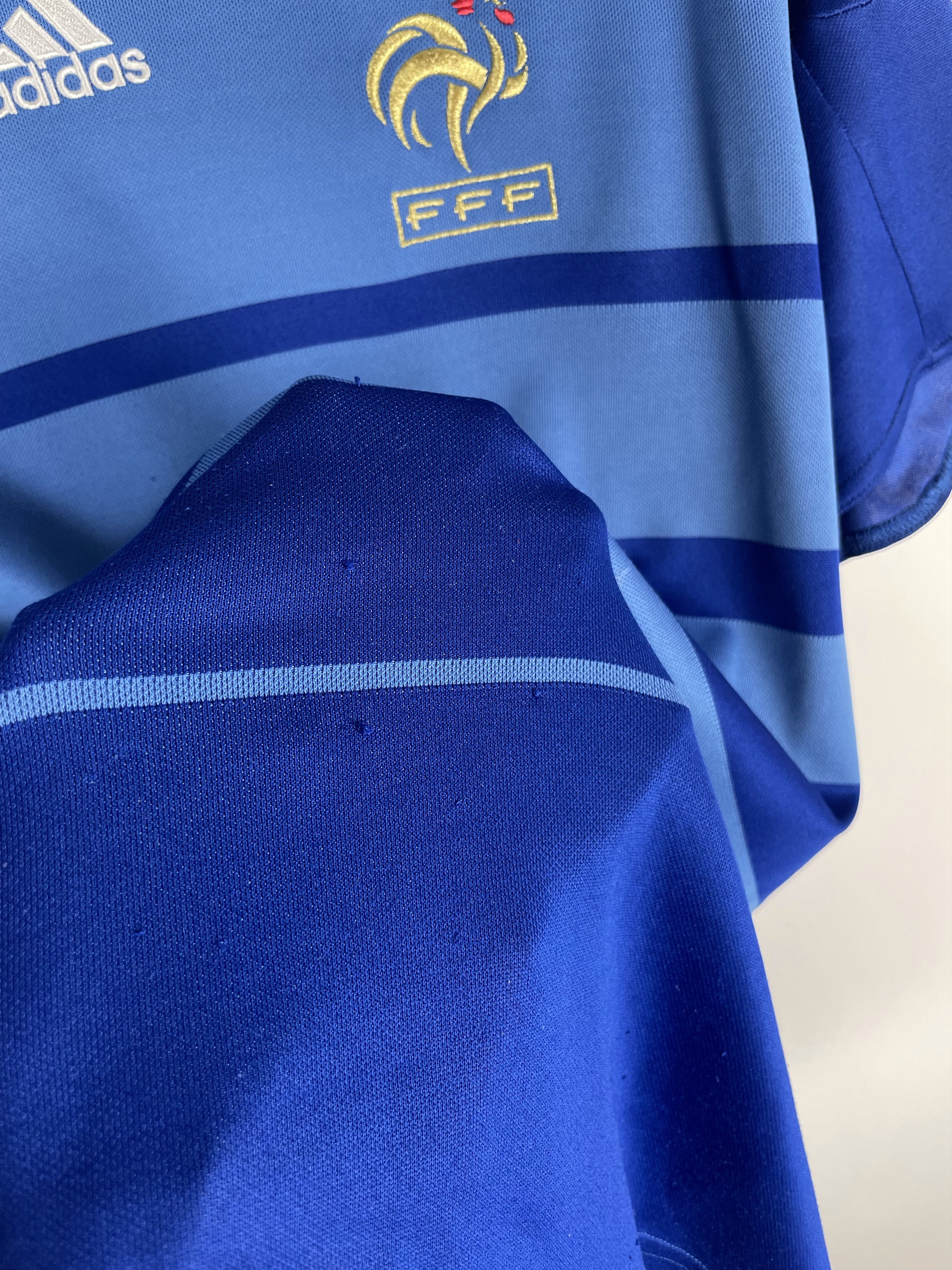 Adidas Adidas France Soccer Jersey 2009 Size US XL / EU 56 / 4 - 7 Thumbnail