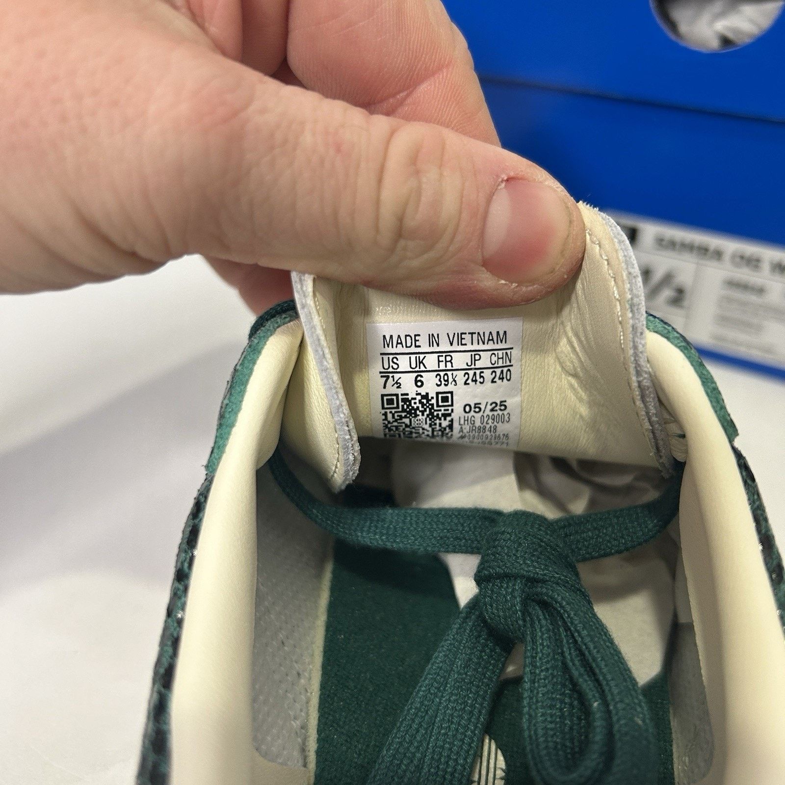 Adidas adidas Samba OG Snakeskin Pack - “Collegiate Green” JR8848 Size US 7.5 / IT 37.5 - 5 Thumbnail