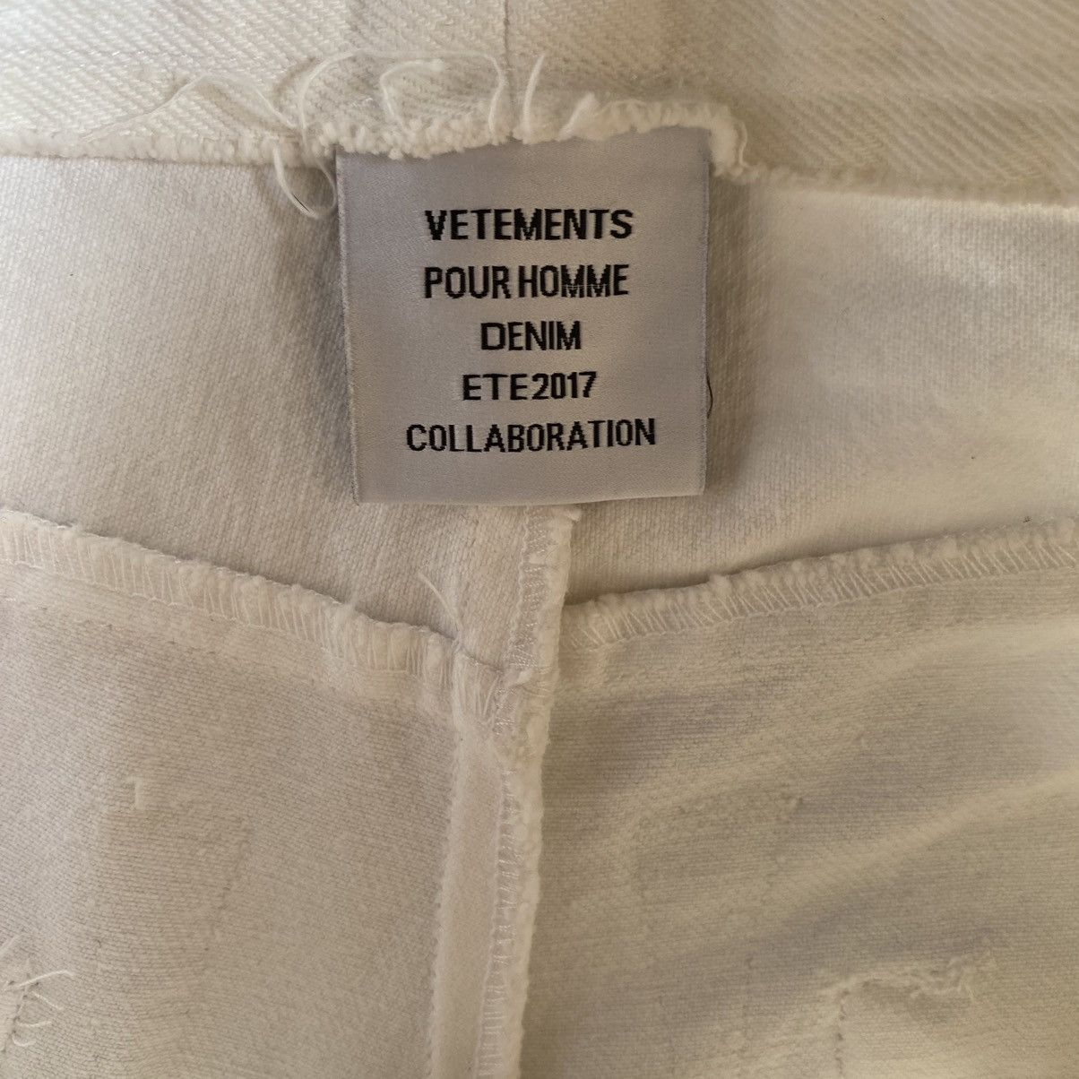 Levi's × Vetements SS17 Deconstructed Jeans Size US 31 - 7 Thumbnail