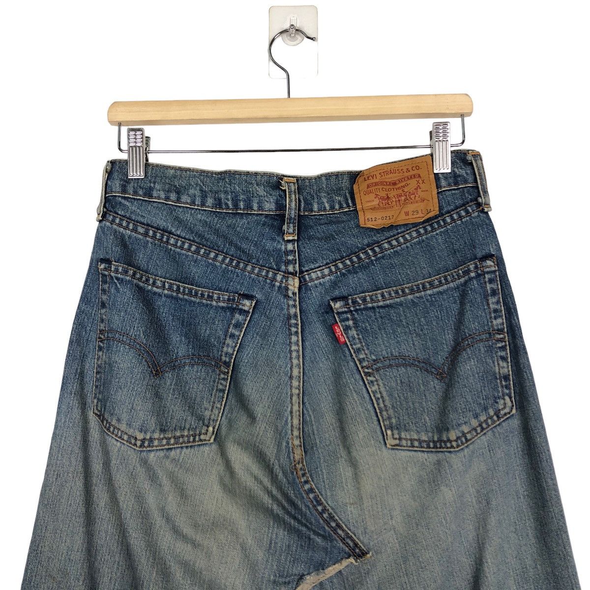 Levi's 🔥Rare Custom Design Skirt Levi’s Cartoon Network Design Size 29" - 9 Thumbnail