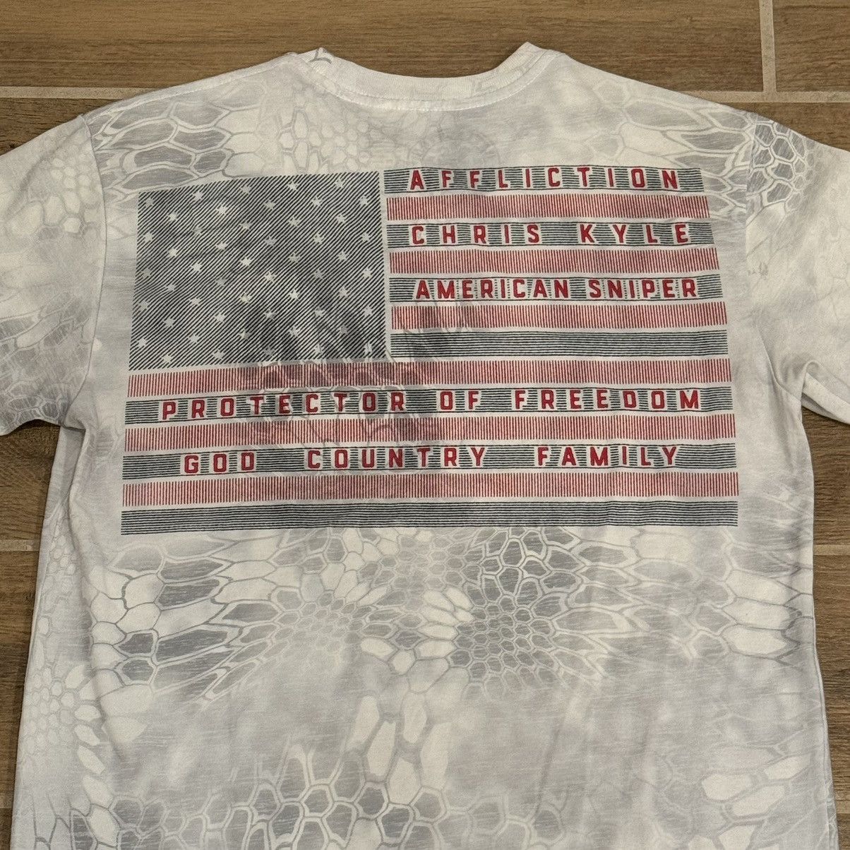 Affliction × Vintage Affliction Chris Kyle American Sniper Freedom T-Shirt Size US M / EU 48-50 / 2 - 4 Thumbnail