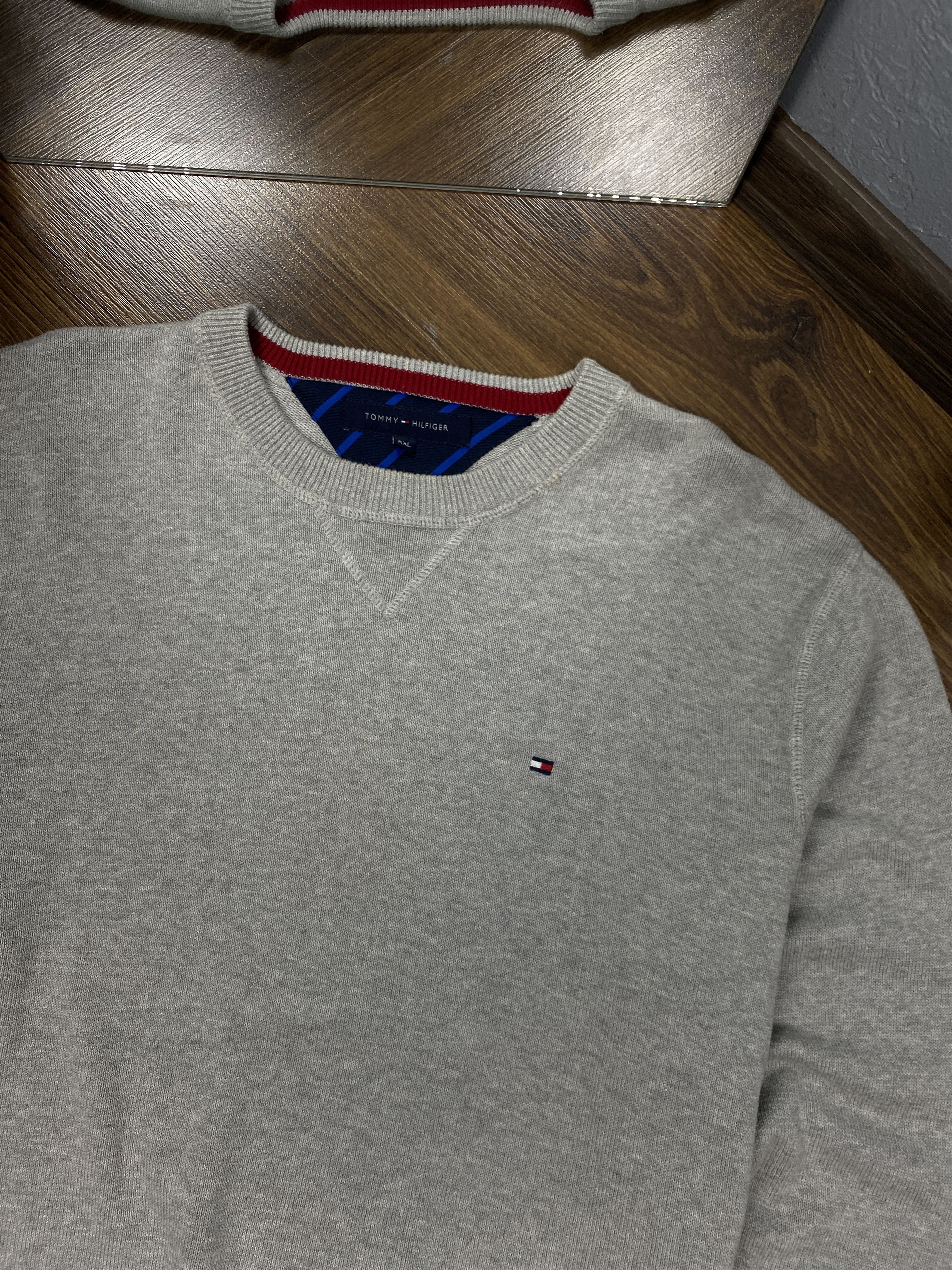 Tommy Hilfiger Tommy Hilfiger Vintage Mens Crew Neck Sweater Size US XXL / EU 58 / 5 - 2 Thumbnail