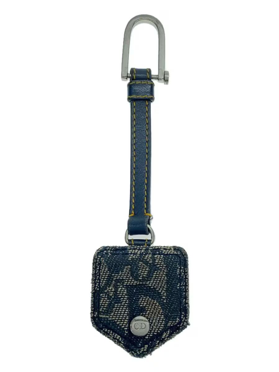 Dior Dior Monogram Keychain Indigo Size ONE SIZE - 1 Thumbnail