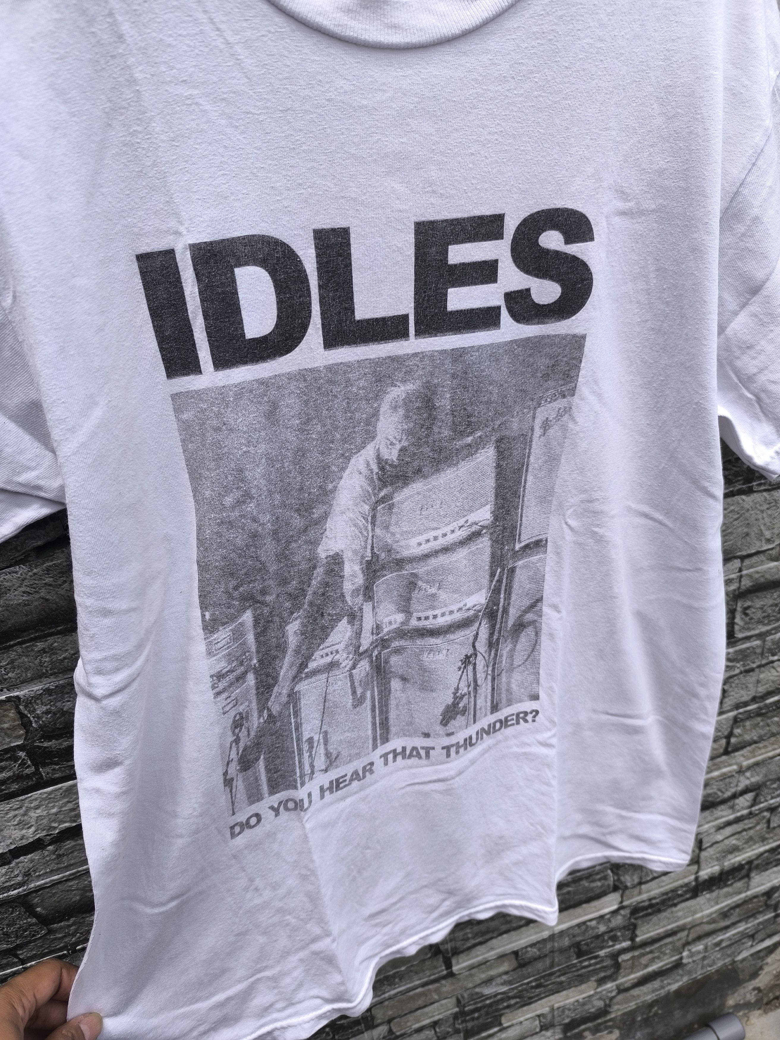 Band Tees Idles Size US L / EU 52-54 / 3 - 3 Thumbnail