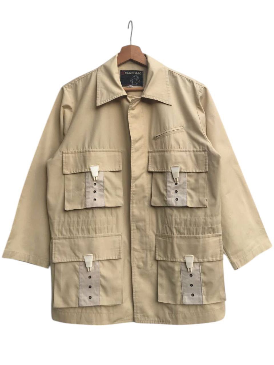 Japanese Brand Sasaki by K.K. Sasaki Multipockets Jacket Size US S / EU 44-46 / 1 - 1 Thumbnail