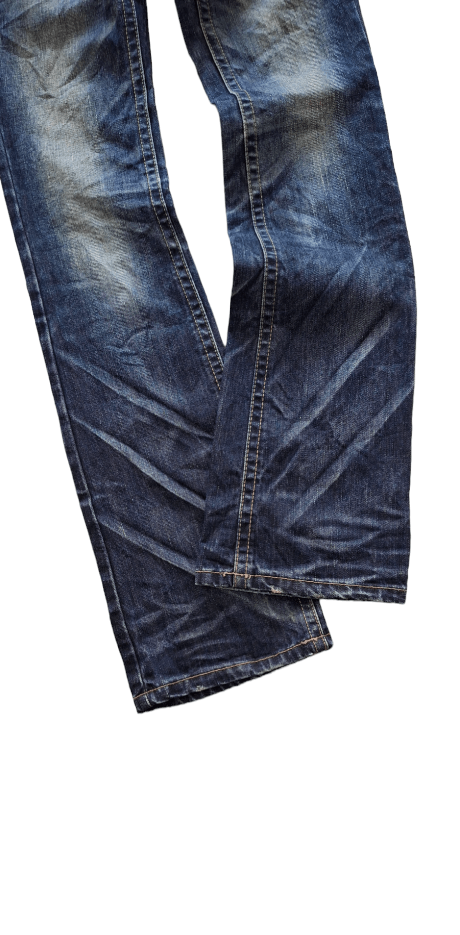 Designer × Japanese Brand Japanese Brand Lolita Flared Whiskered Jeans Size US 26 / EU 42 - 5 Thumbnail