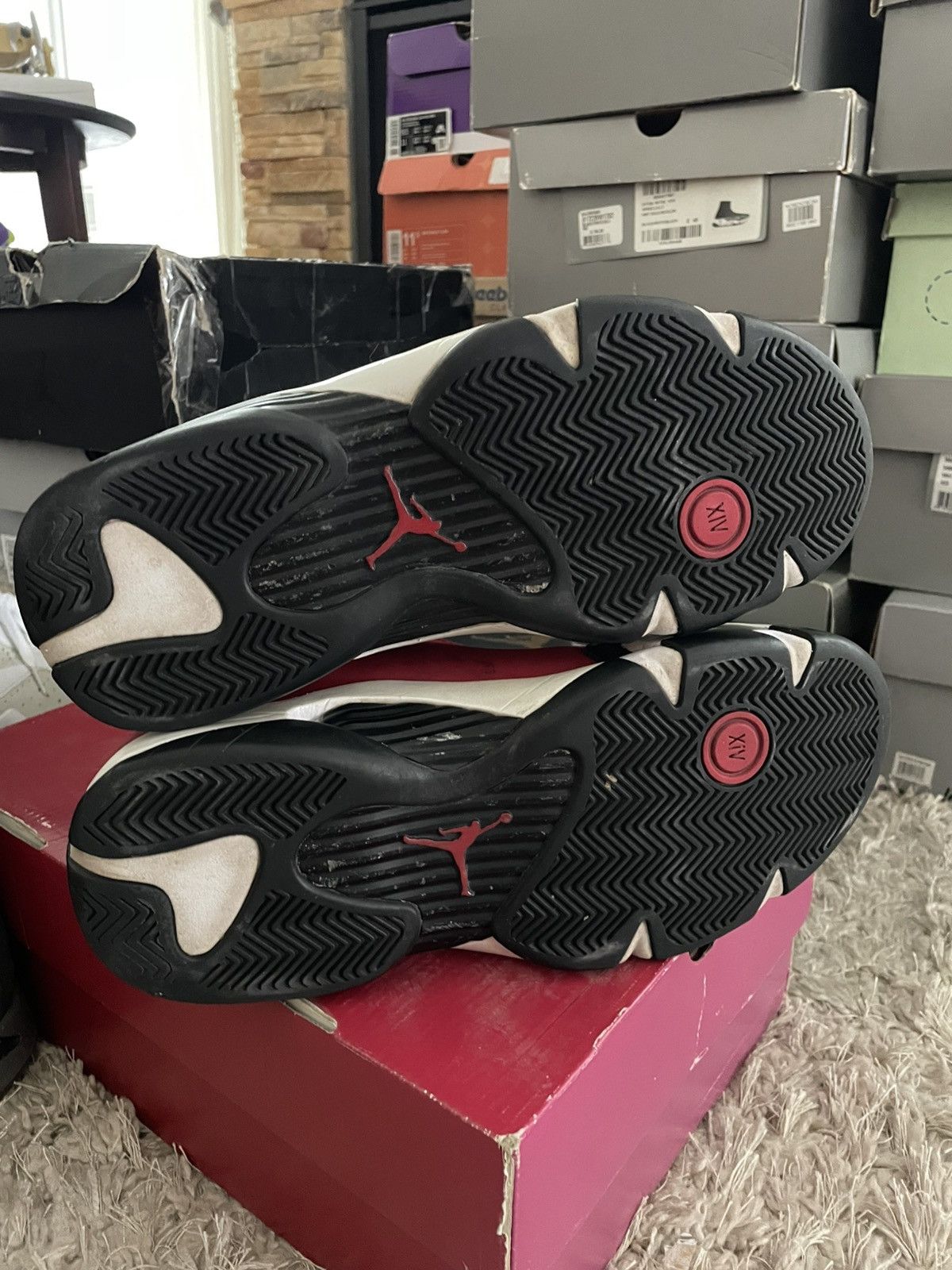 Jordan Brand Jordan 14 Gym Red Size US 9.5 / EU 42-43 - 7 Thumbnail