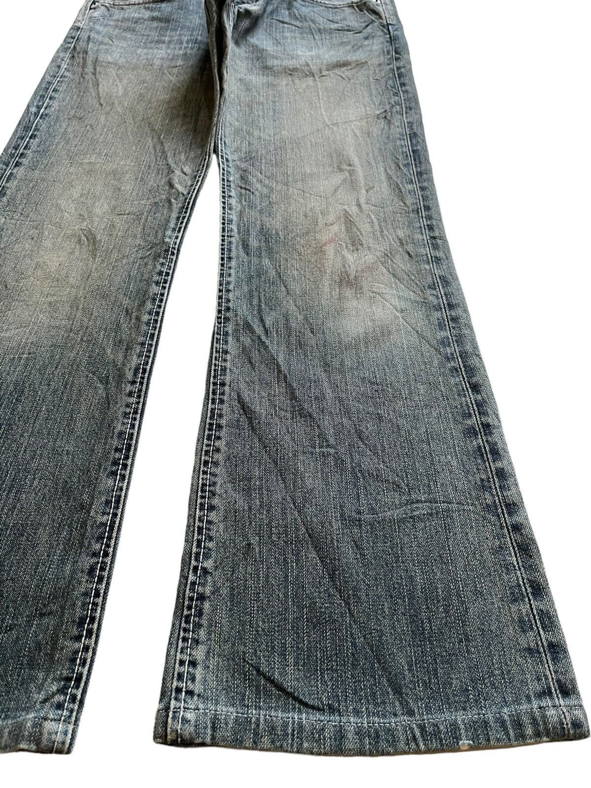Wrangler Vintage Wrangler Flared Mud Wash Style Jeans Size US 31 - 7 Thumbnail