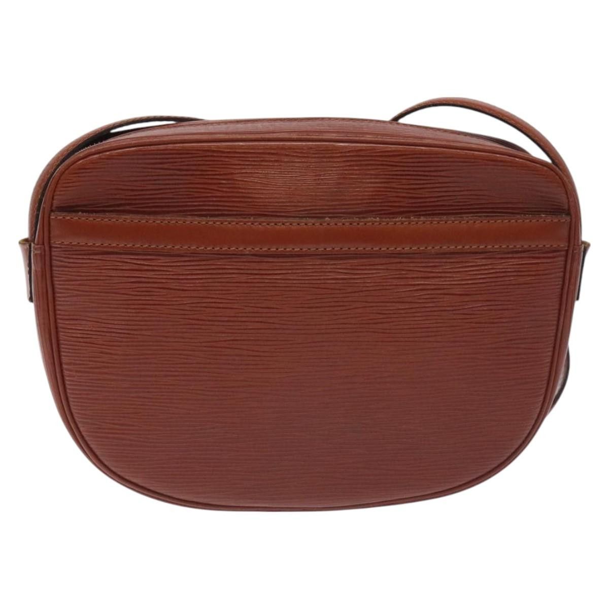 Louis Vuitton LOUIS VUITTON Epi Jeune Fillemm Shoulder Bag Brown M52153 Size ONE SIZE - 2 Thumbnail