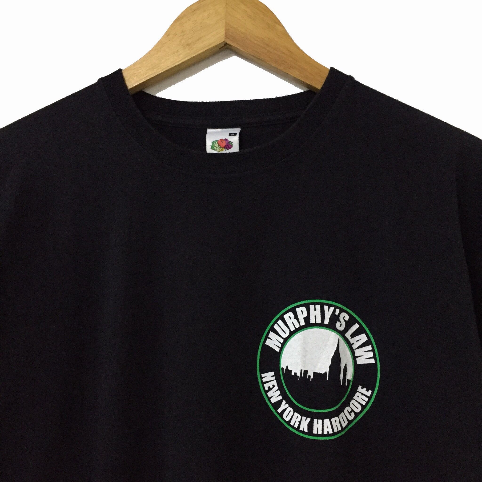 Band Tees VINTAGE Y2K MURPHYS LAW NEW YORK HARDCORE PUNK BAND TSHIRT Size US M / EU 48-50 / 2 - 4 Thumbnail