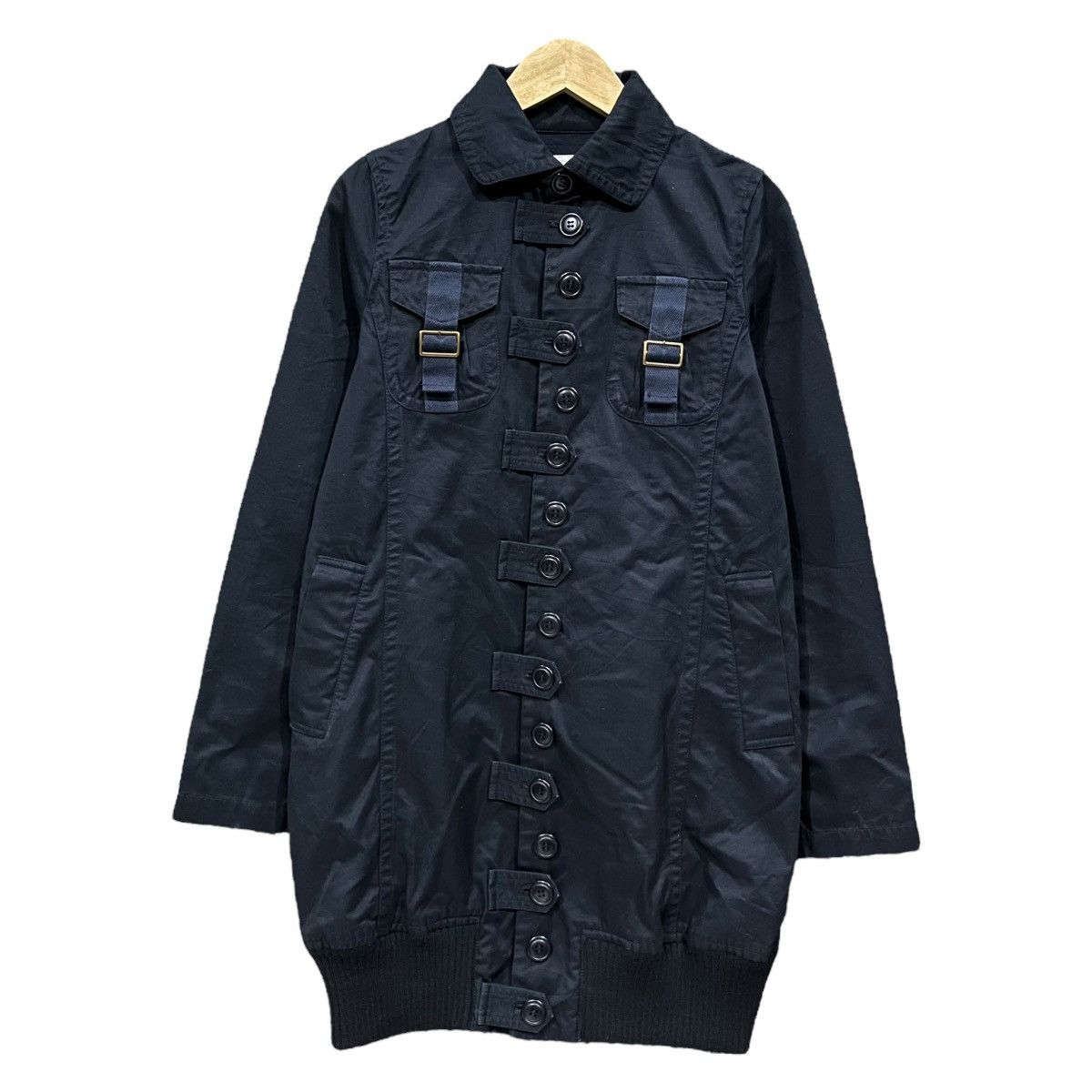 Issey Miyake × Seditionaries × Sunao Kuwahara Vintage Sunaokuwahara Many Button Long Jacket Size M / US 6-8 / IT 42-44 - 1 Thumbnail
