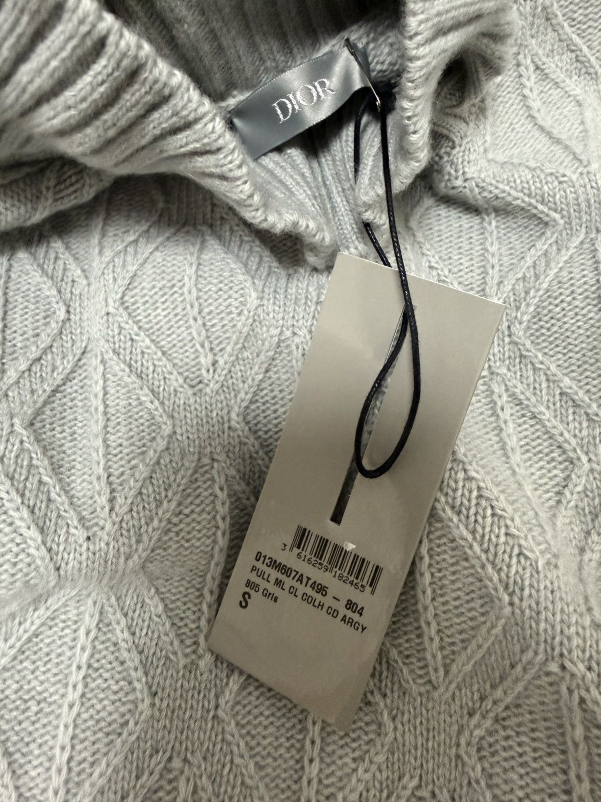 Dior Dior CD diamond wool and cashmere turtleneck S Size US S / EU 44-46 / 1 - 4 Thumbnail