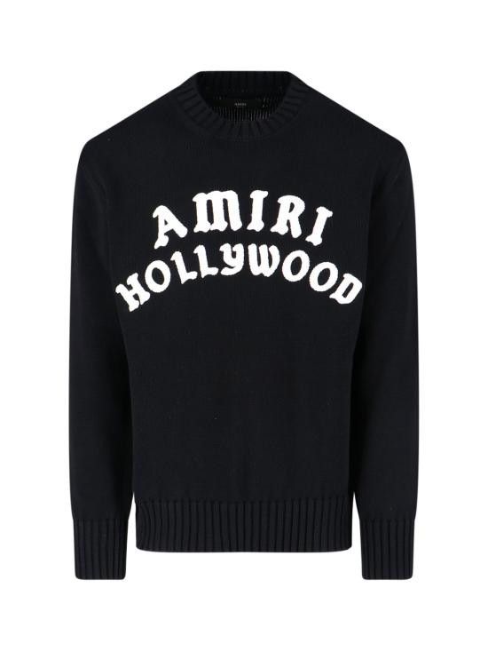 Amiri AMIRI Men Sweater AMKNCW1094 BLACK Black Size US M / EU 48-50 / 2 - 1 Thumbnail