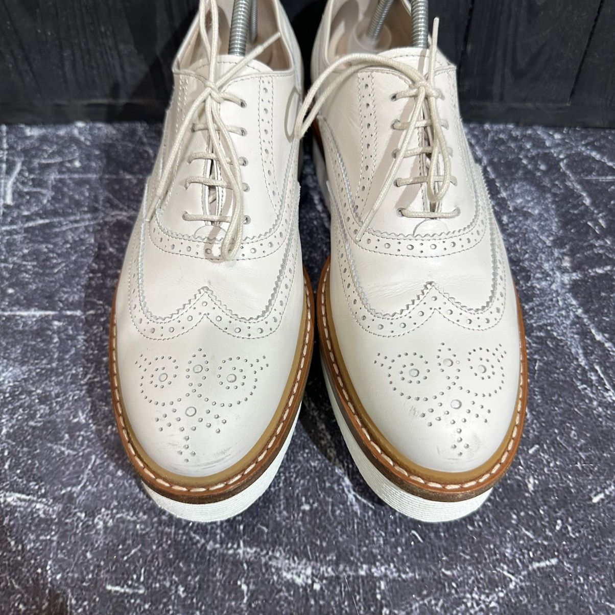 Tod's TOD’S Women’s Platform Leather Shoes Size 39.5 Size US 9.5 / IT 39.5 - 6 Thumbnail