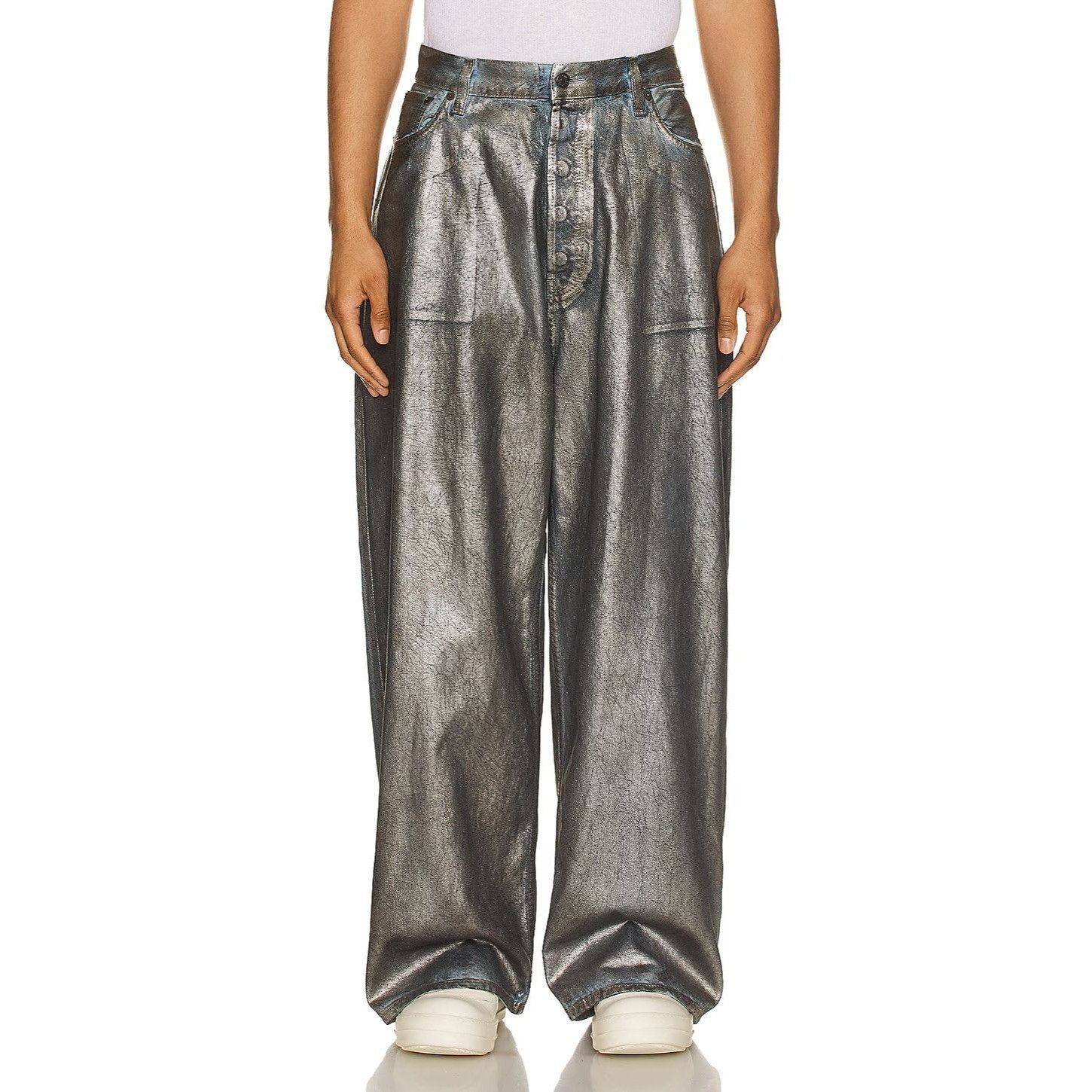 Acne Studios Acne Studios Super Baggy Fit Jeans 2023M in Silver 