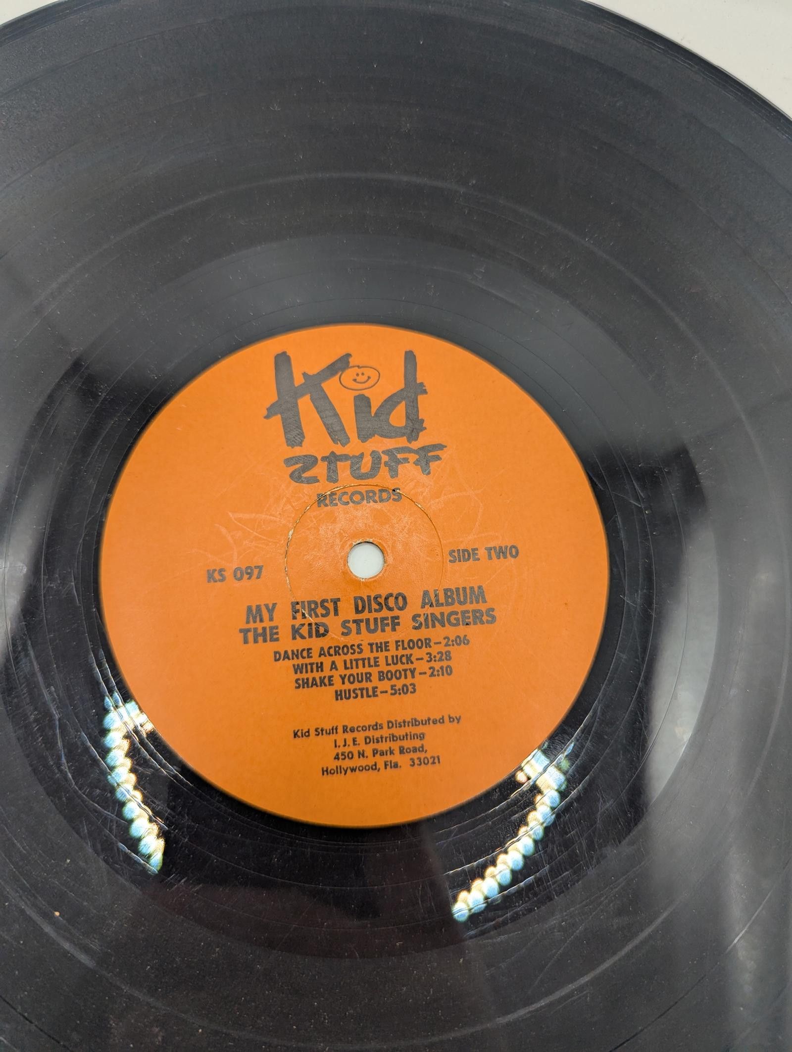 Designer Vintage My First Disco Album - Vinyl Record - Kid Stuff Size ONE SIZE - 10 Thumbnail
