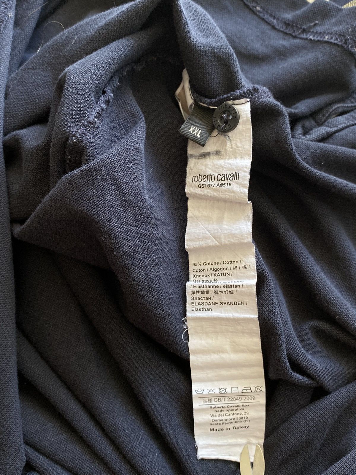 Roberto Cavalli Roberto Cavalli polo t shirt Size US XXL / EU 58 / 5 - 5 Thumbnail