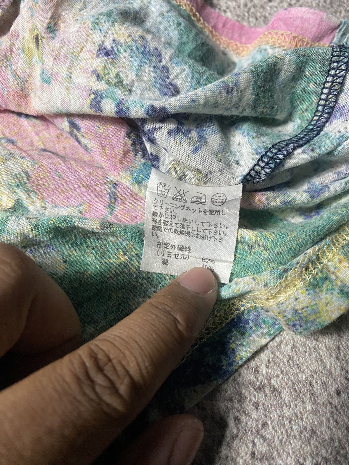 Issey Miyake × Japanese Brand × Tsumori Chisato Vintage Tsumori Chisato VERY RARE T-shirt Size L / US 10 / IT 46 - 5 Thumbnail