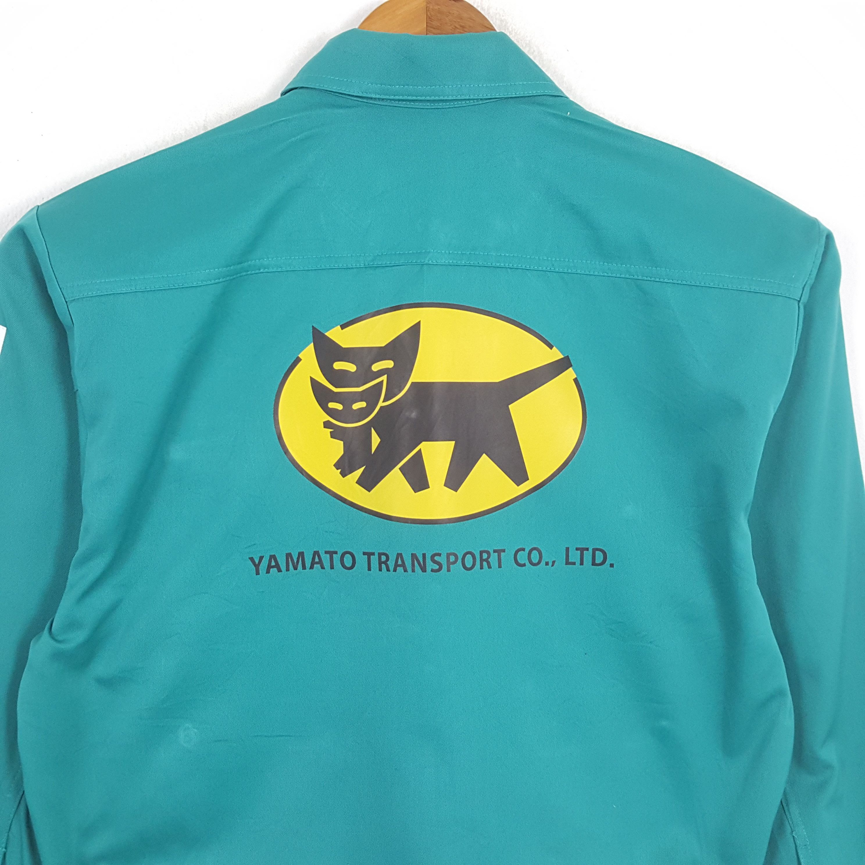 Japanese Brand × Vintage Vintage YAMATO TRANSPORT Japanese Racing Custom Jacket Size US L / EU 52-54 / 3 - 2 Thumbnail