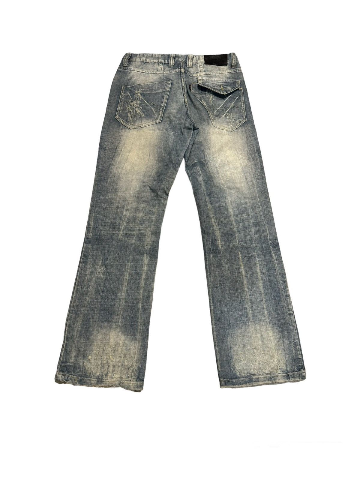 Japanese Brand × Vintage Vintage Solberry Blue Wash Distressed Jeans Size US 31 - 6 Thumbnail