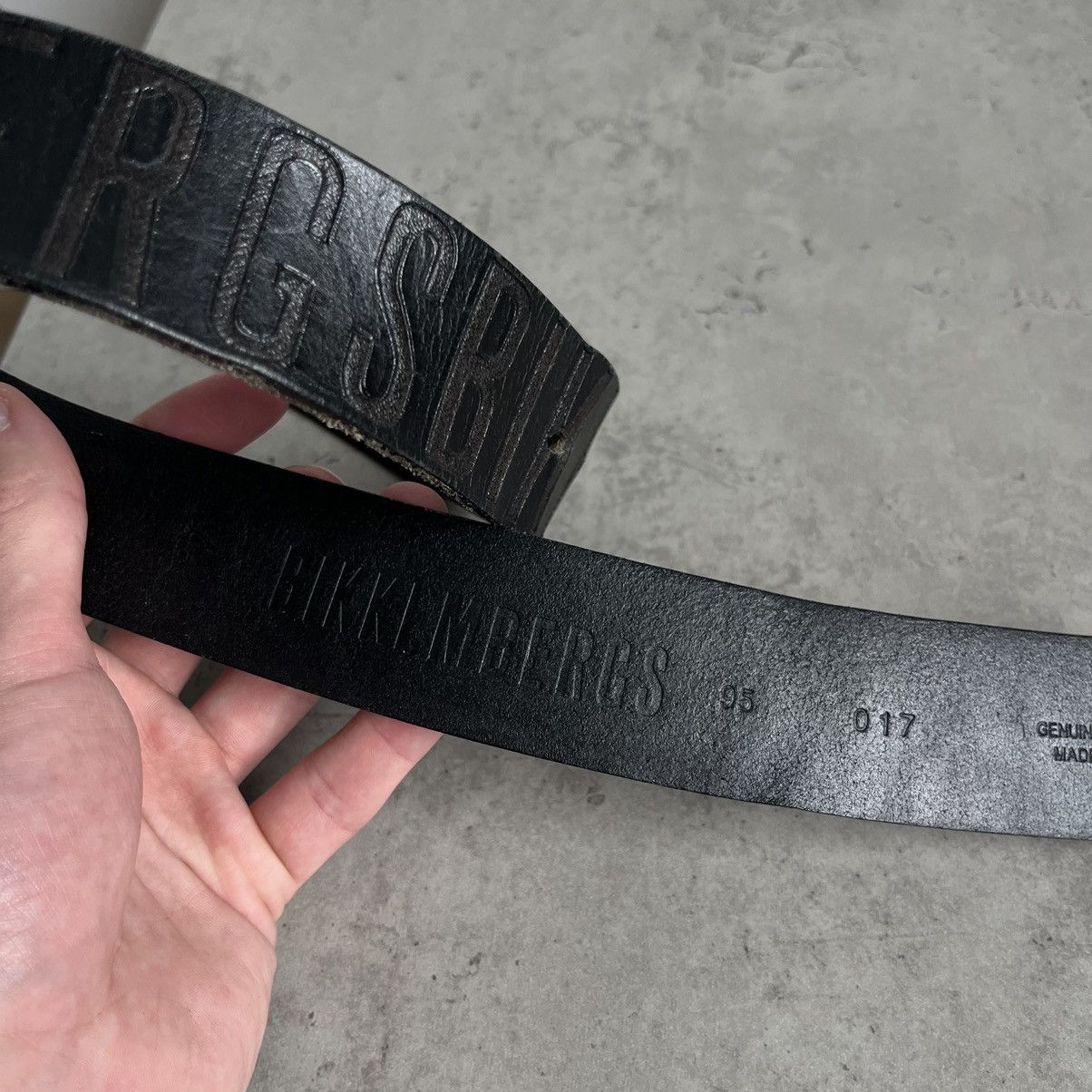 Dirk Bikkembergs Vintage Bikkembergs Leather Belts Size ONE SIZE - 8 Thumbnail
