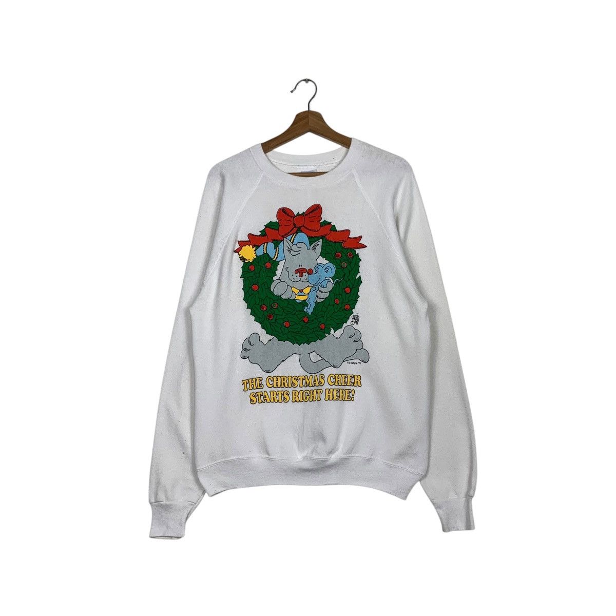 Tultex The Christmas Cheer Start Right Here Freestyle 91 #1899-C83 Size US M / EU 48-50 / 2 - 1 Thumbnail
