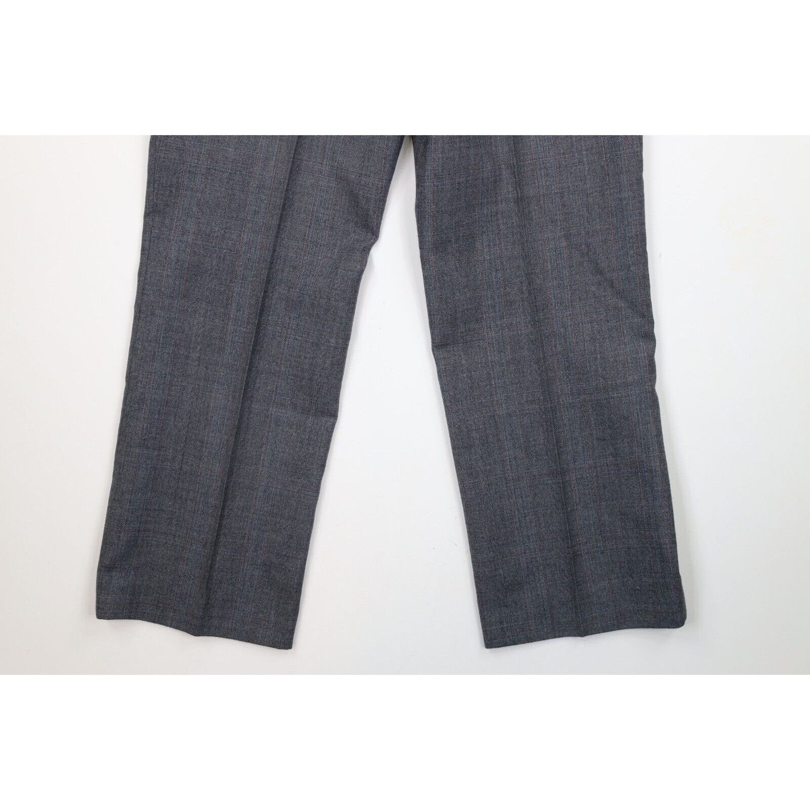 Vintage Vintage 70s Streetwear 2 Piece Wool Plaid Suit Wedding Size 40R - 18 Thumbnail