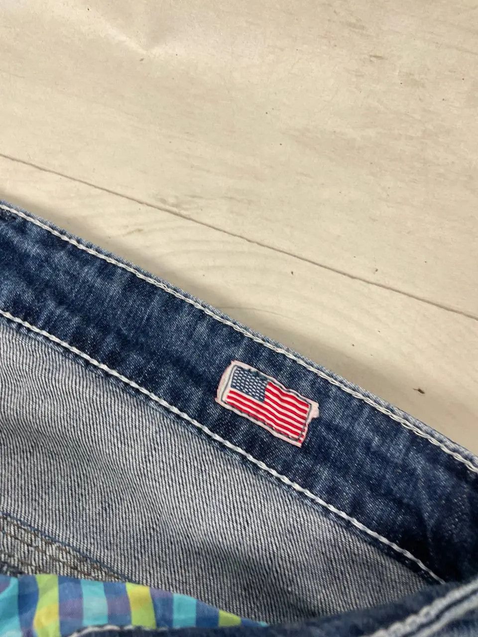 True Religion Vintage True Religion Ricky Super T Denim Jeans Japan Size US 36 / EU 52 - 8 Thumbnail