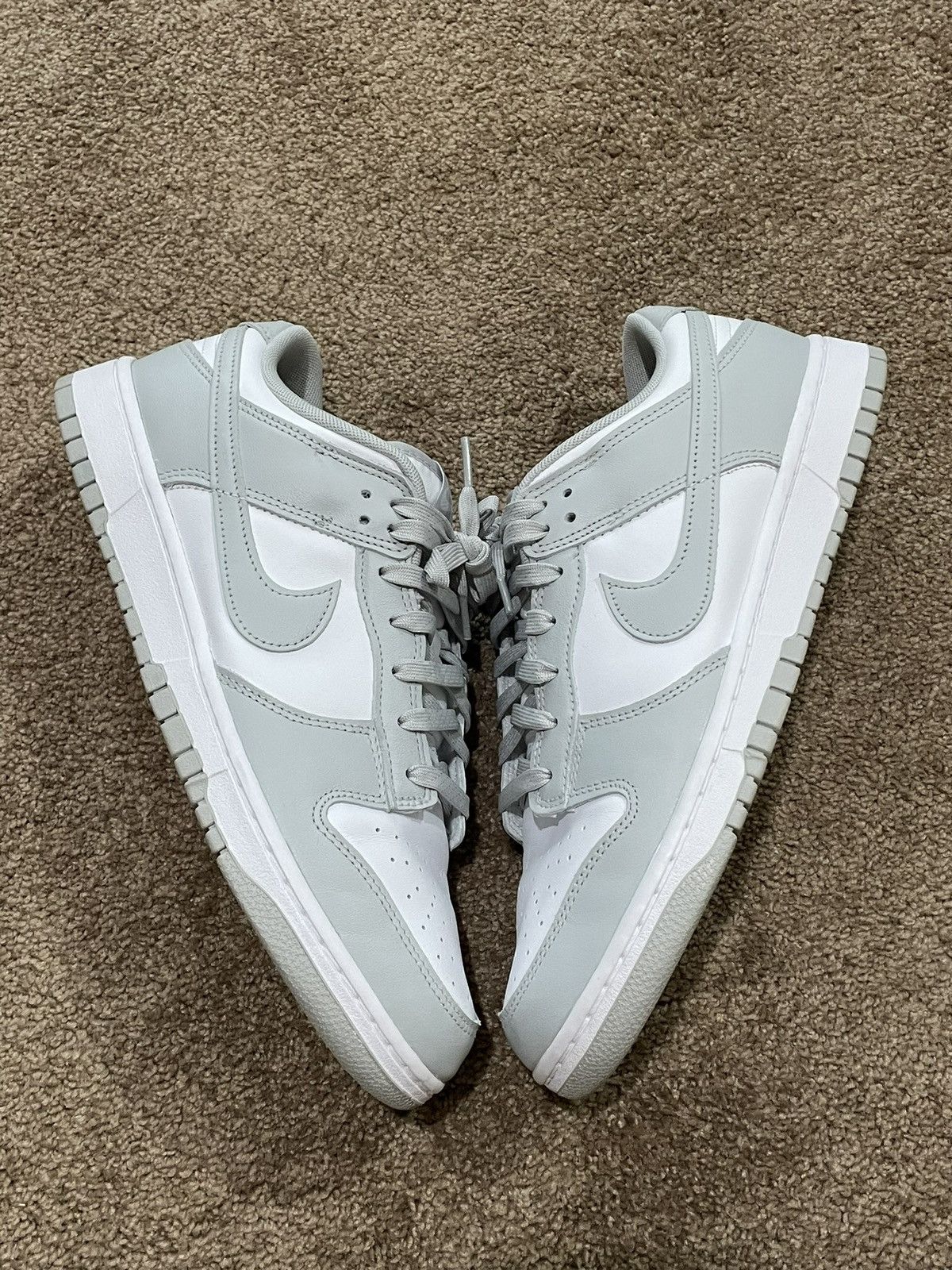 Nike Nike Dunk Low size 12 Grey Fog Size US 12 / EU 45 - 4 Thumbnail