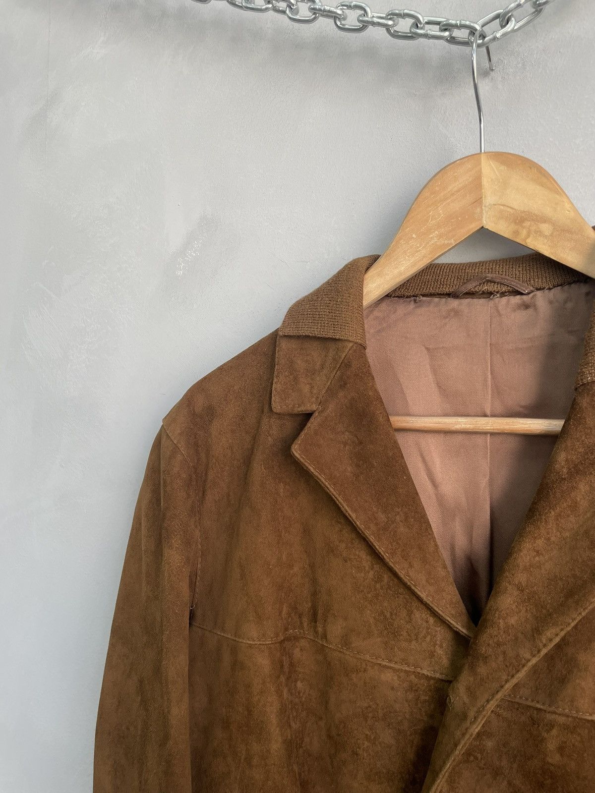 14th Addiction 90s suede leather 14thaddiction style leather blazer jacket Size US M / EU 48-50 / 2 - 3 Thumbnail