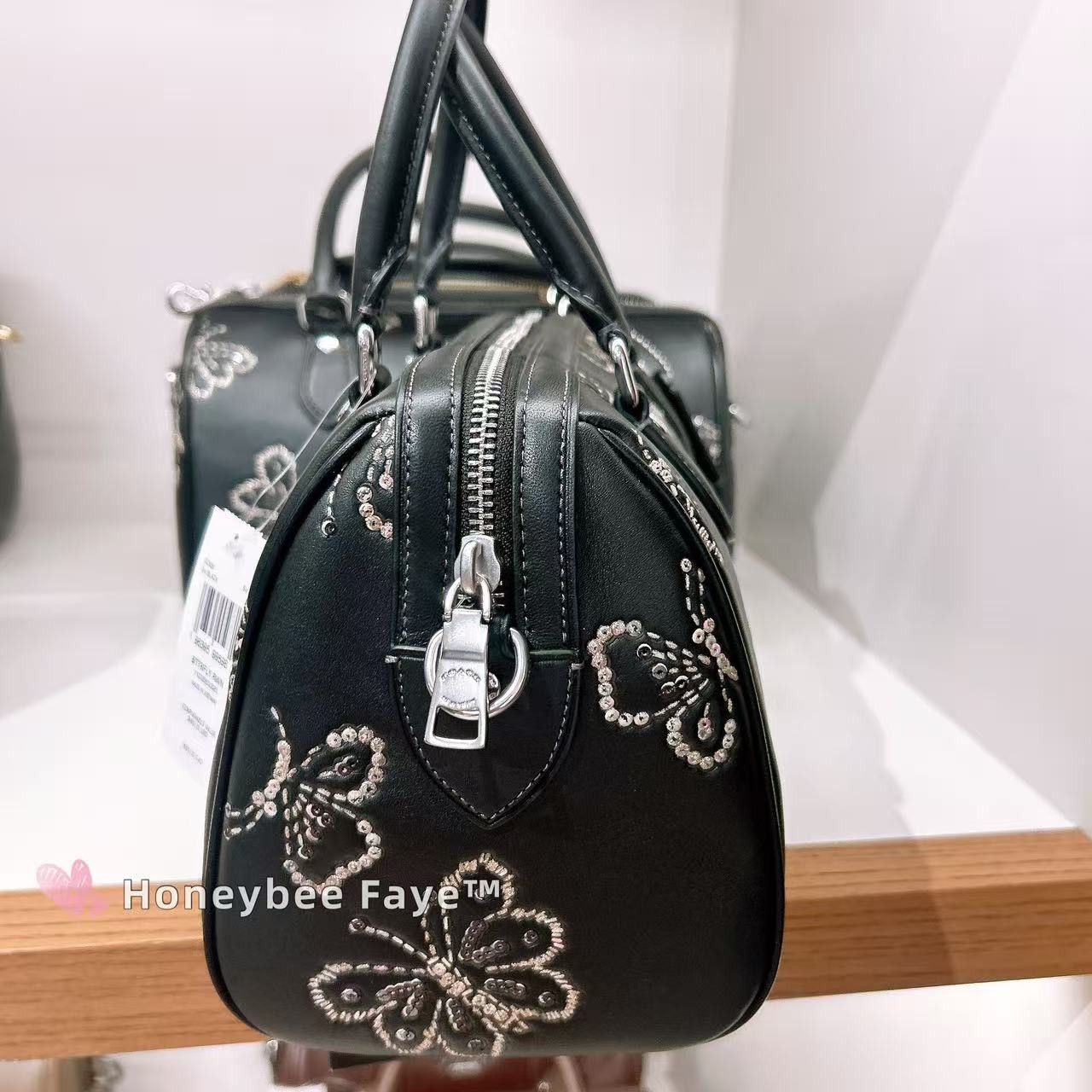 Coach Nwt Coach Rowan Satchel Bag With Butterfly Print CCK88 Size ONE SIZE - 6 Thumbnail