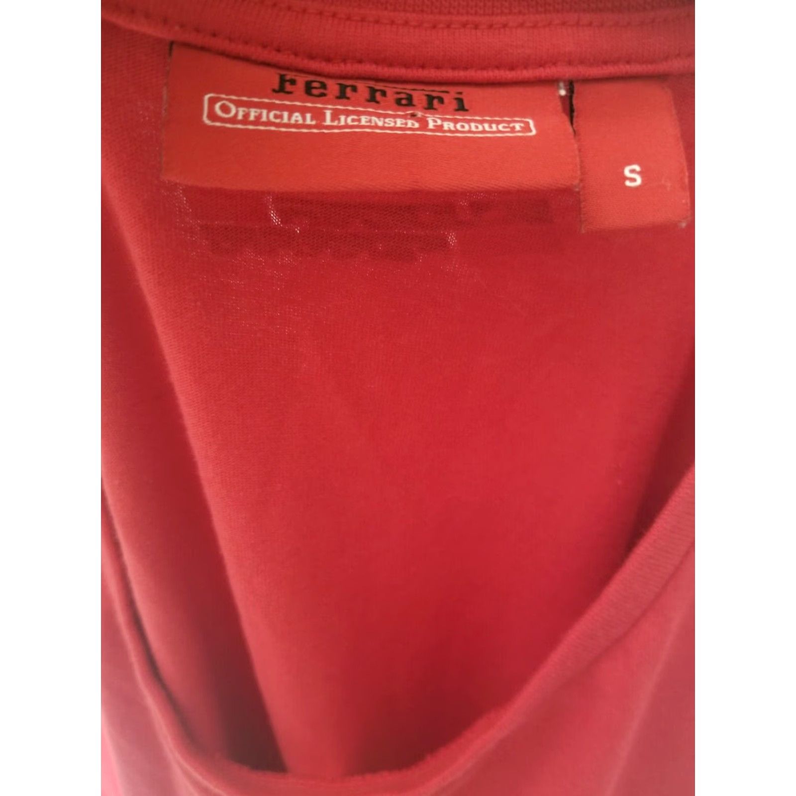 Ferrari Ferrari Scuderia Mens S Classic T Shirt Red Size US S / EU 44-46 / 1 - 4 Thumbnail