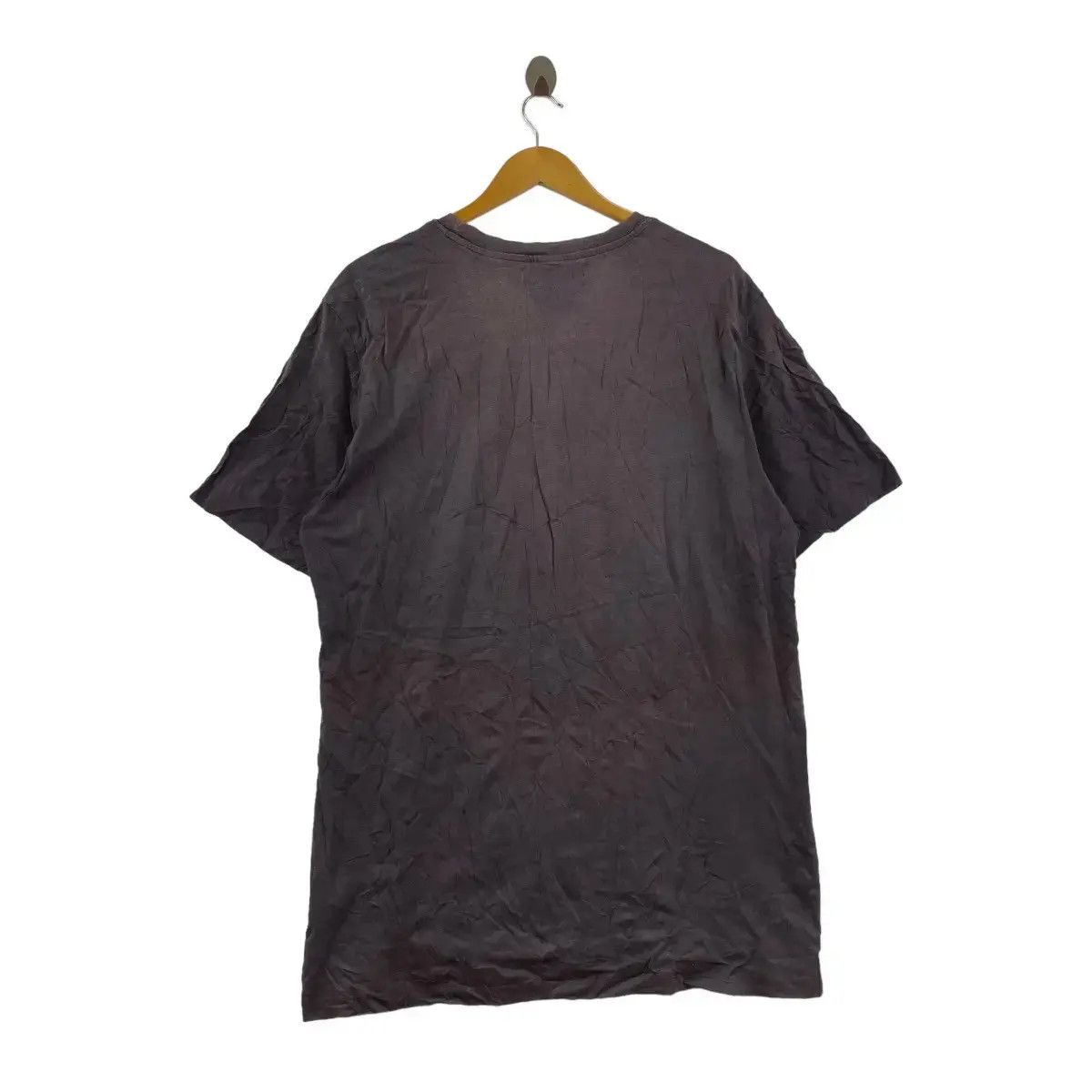 H&M H&M LOGG ATARI Natural Sun Faded Distress Design Tee Shirt Size L / US 10 / IT 46 - 6 Thumbnail