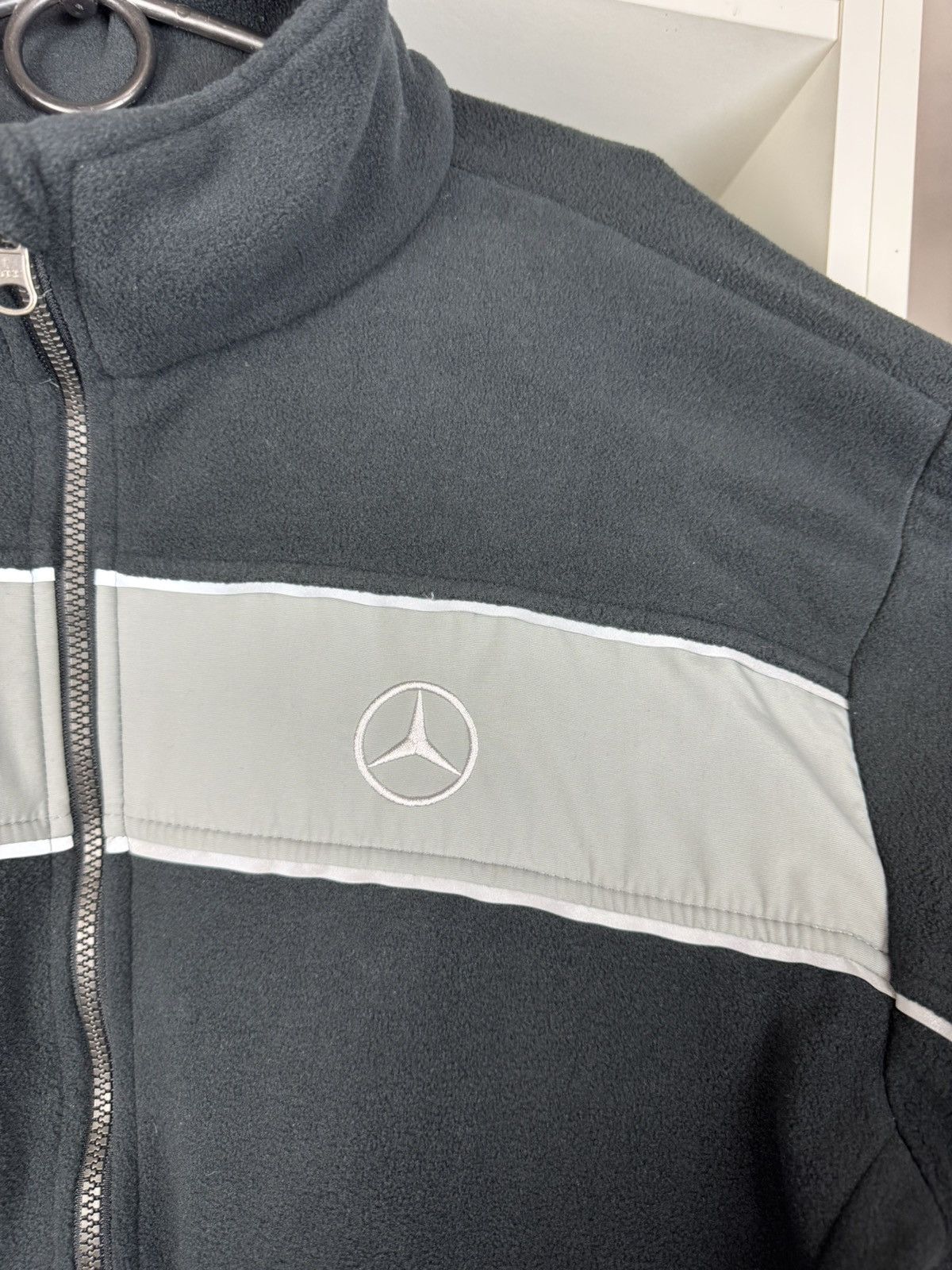 Mercedes-Benz Mercedes-Benz Fleece Jacket Full Zip Men's Size US XL / EU 56 / 4 - 8 Thumbnail