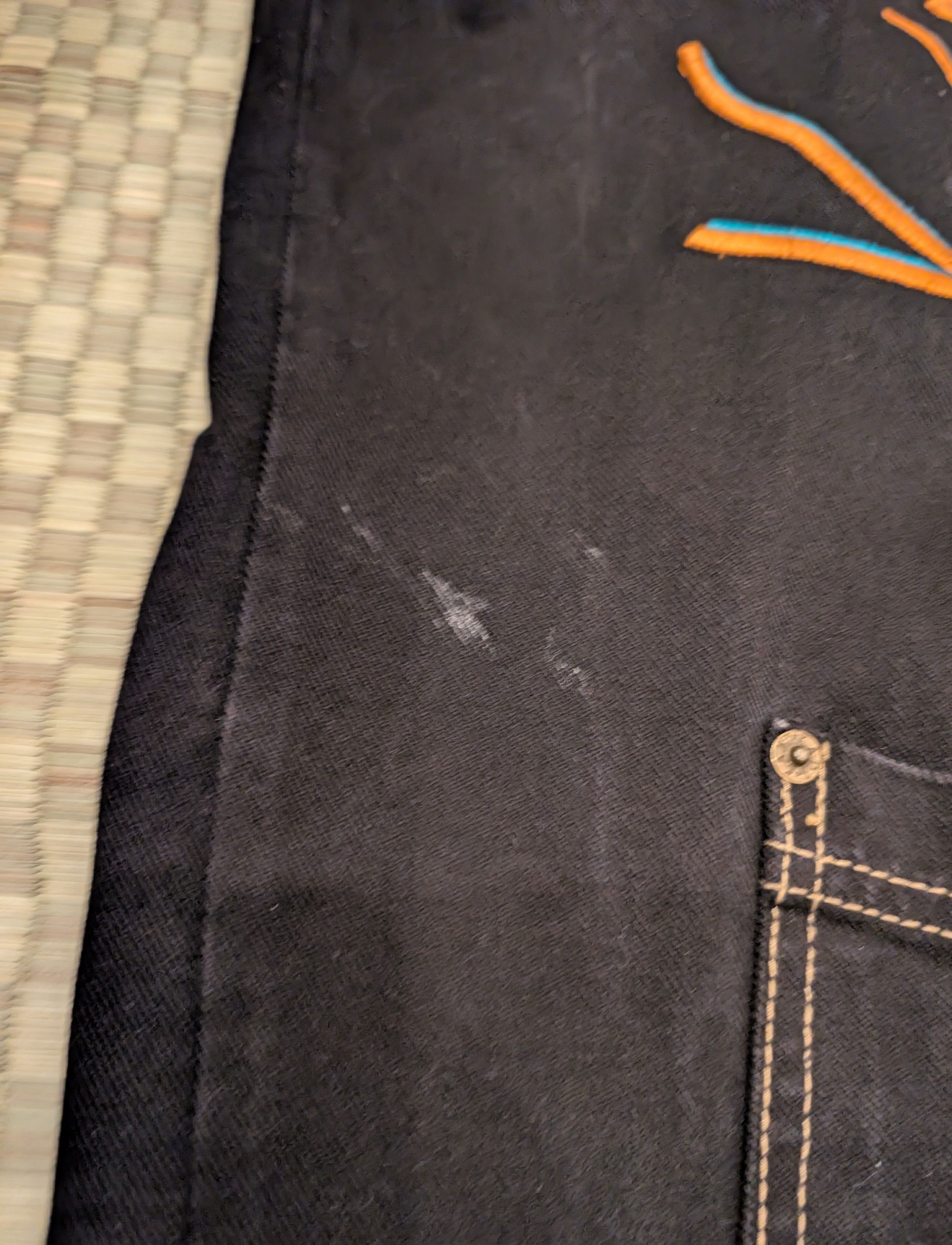 Karl Kani Karl Kani Signature Denim Jacket Black Vintage 90s Hip Hop Size US L / EU 52-54 / 3 - 7 Thumbnail