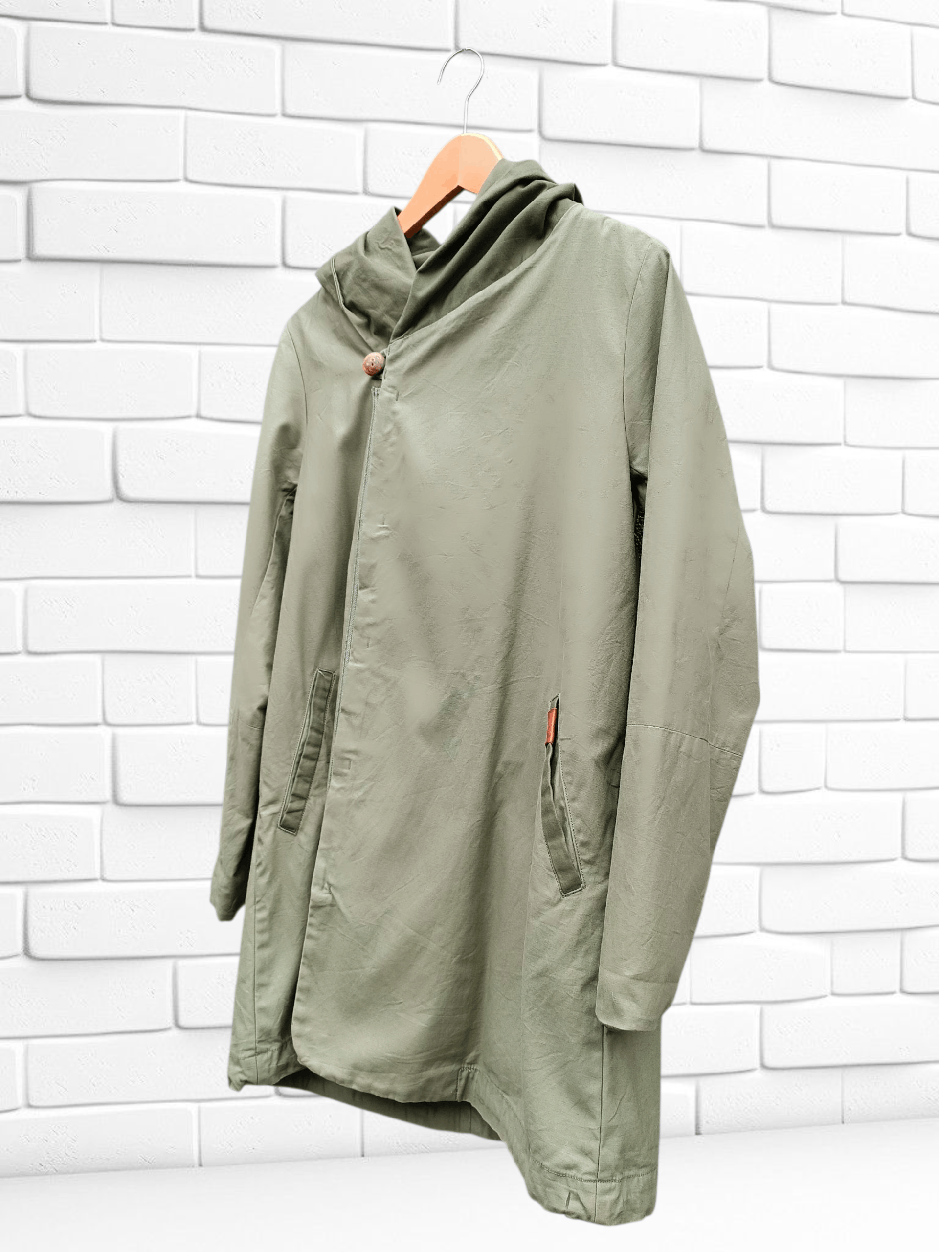 Japanese Brand Asymmetric Jacket Yohji Yamamoto Issey Miyake Rick Owens Sty Size US L / EU 52-54 / 3 - 2 Thumbnail