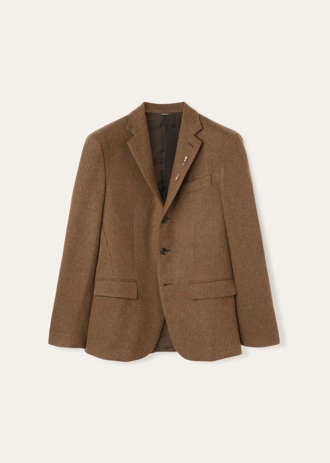 Loro Piana o1w1db10825 FAO6532 Torino Jacket in Brown Size US S / EU 44-46 / 1 - 1 Thumbnail