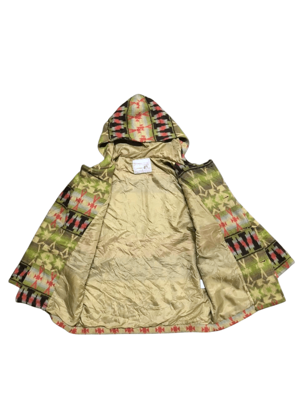 Wrangler Vintage Wrangler Lady Native Navajo Wool Jacket Hooded Size L / US 10 / IT 46 - 3 Thumbnail