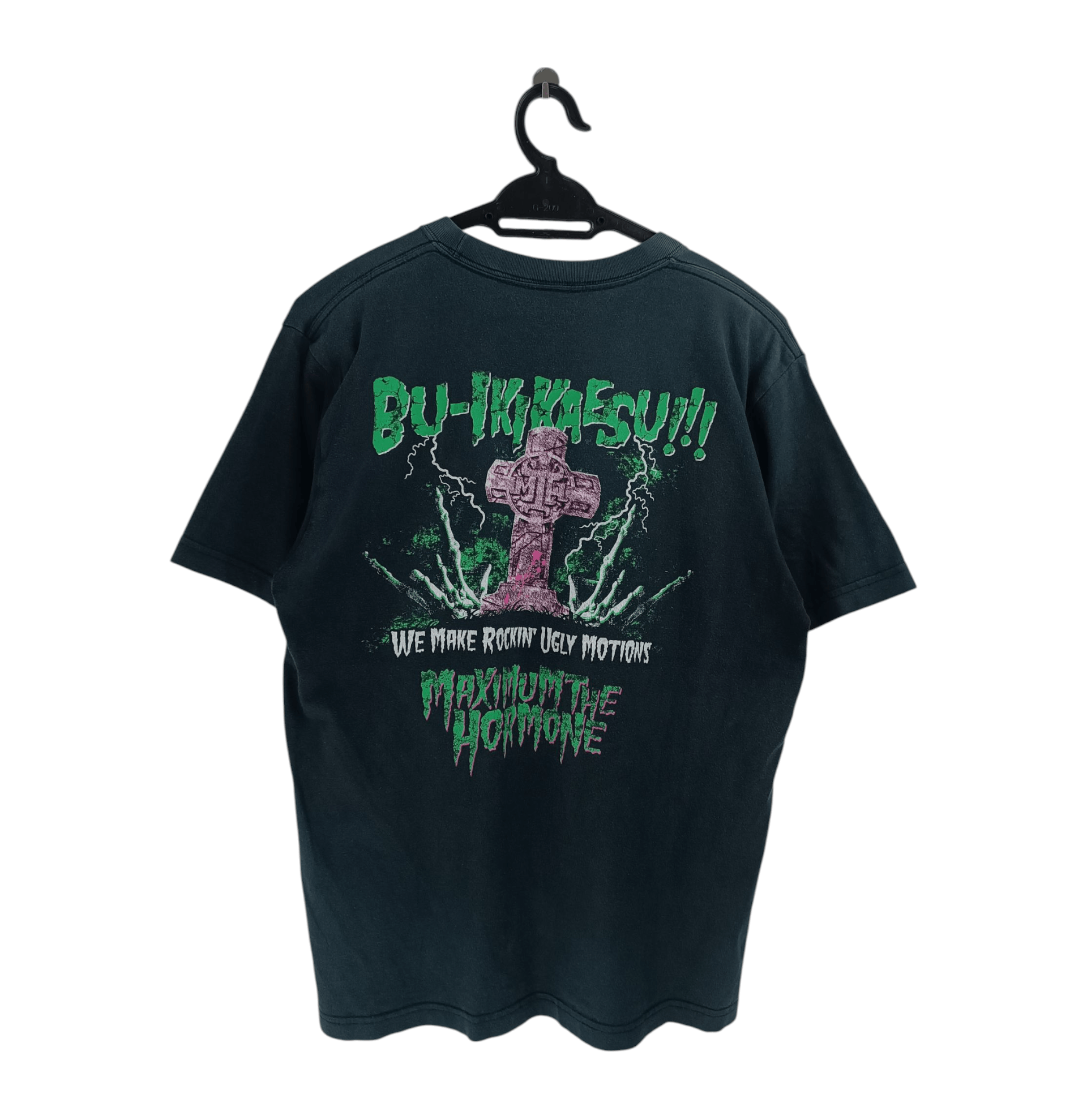 Band Tees VINTAGE Y2K MAXIMUM THE HORMONE METAL HARDCORE VERY RARE Size US M / EU 48-50 / 2 - 2 Thumbnail