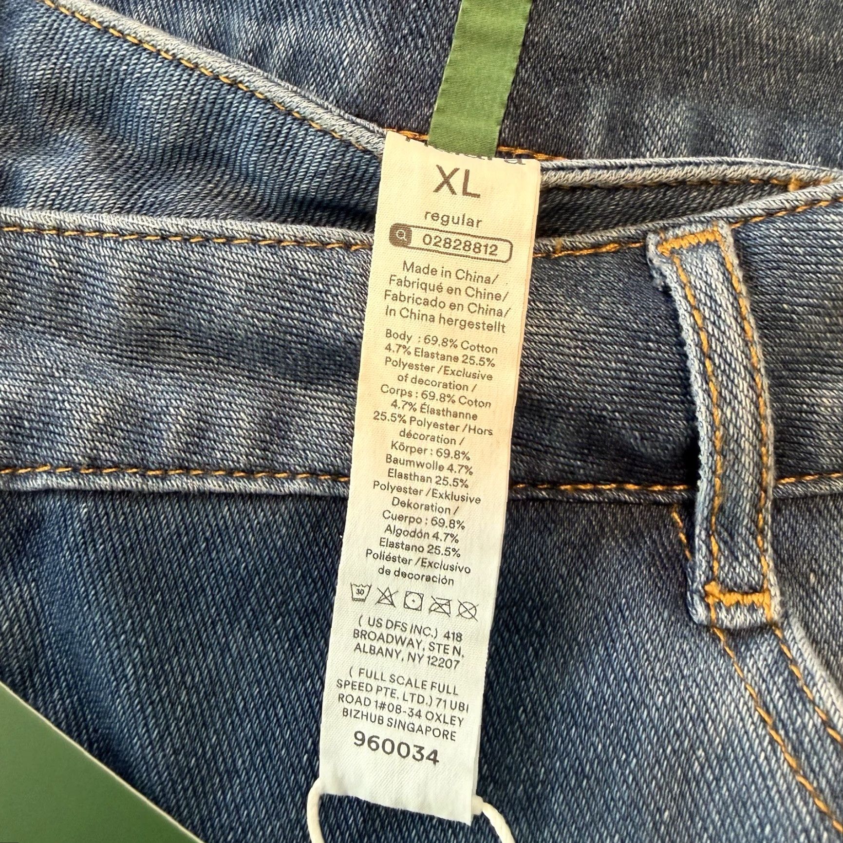 Vintage Halara Jeans Flared Wide Leg High Waisted XL Blue 34x31 Women’s Jeans Pants Pockets Bohemian City Vintage No Size 40" / US 18 - 5 Thumbnail