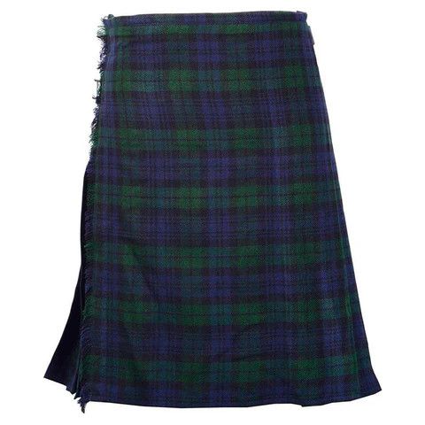 Handmade × Other Tartan Kilt Black Watch 8 Yards Highlander Dress Size US 34 / EU 50 - 1 Thumbnail