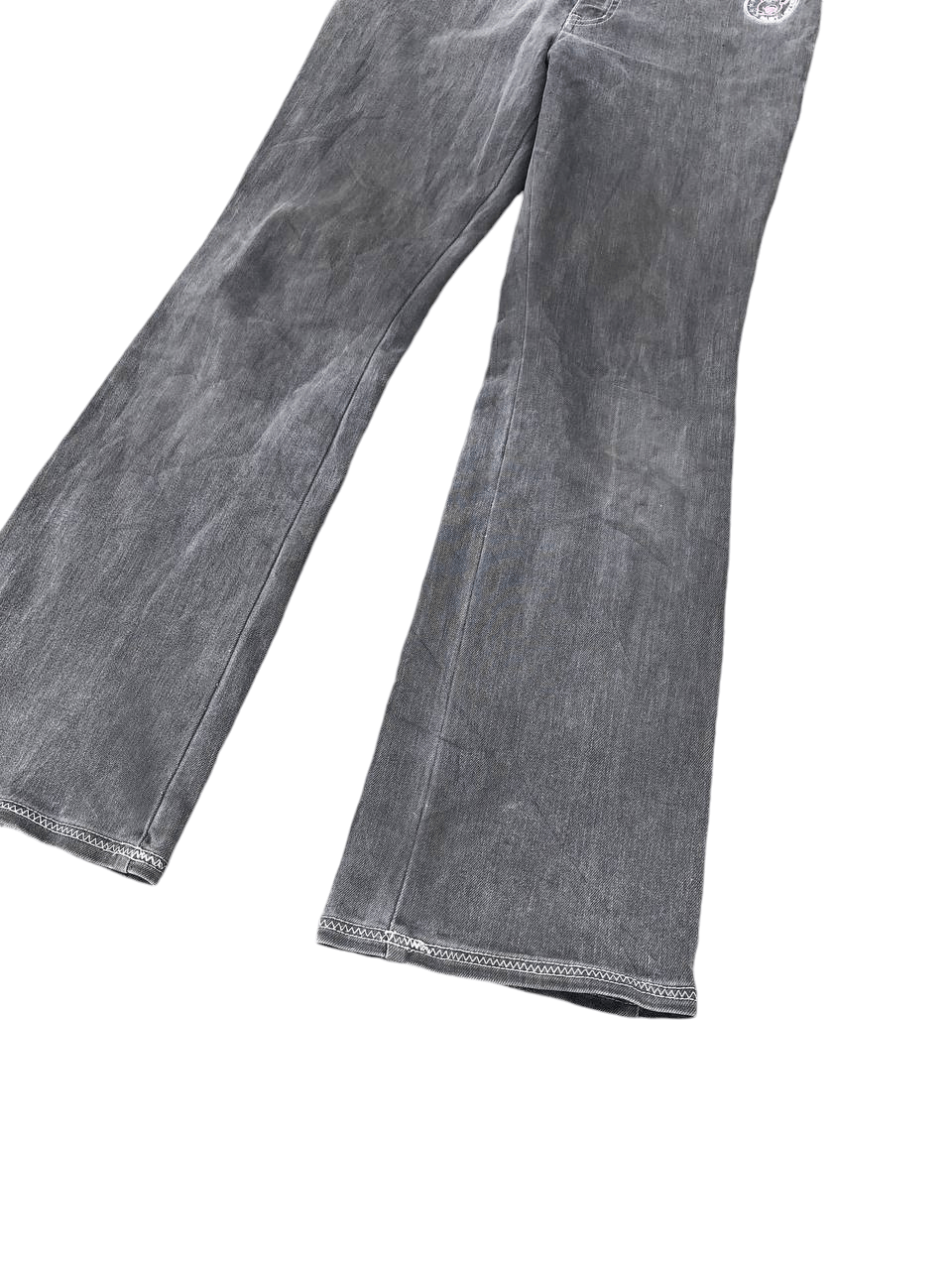 Japanese Brand Daisy Lovers Cute Girl Flared Gray Pants Size US 28 / EU 44 - 4 Thumbnail