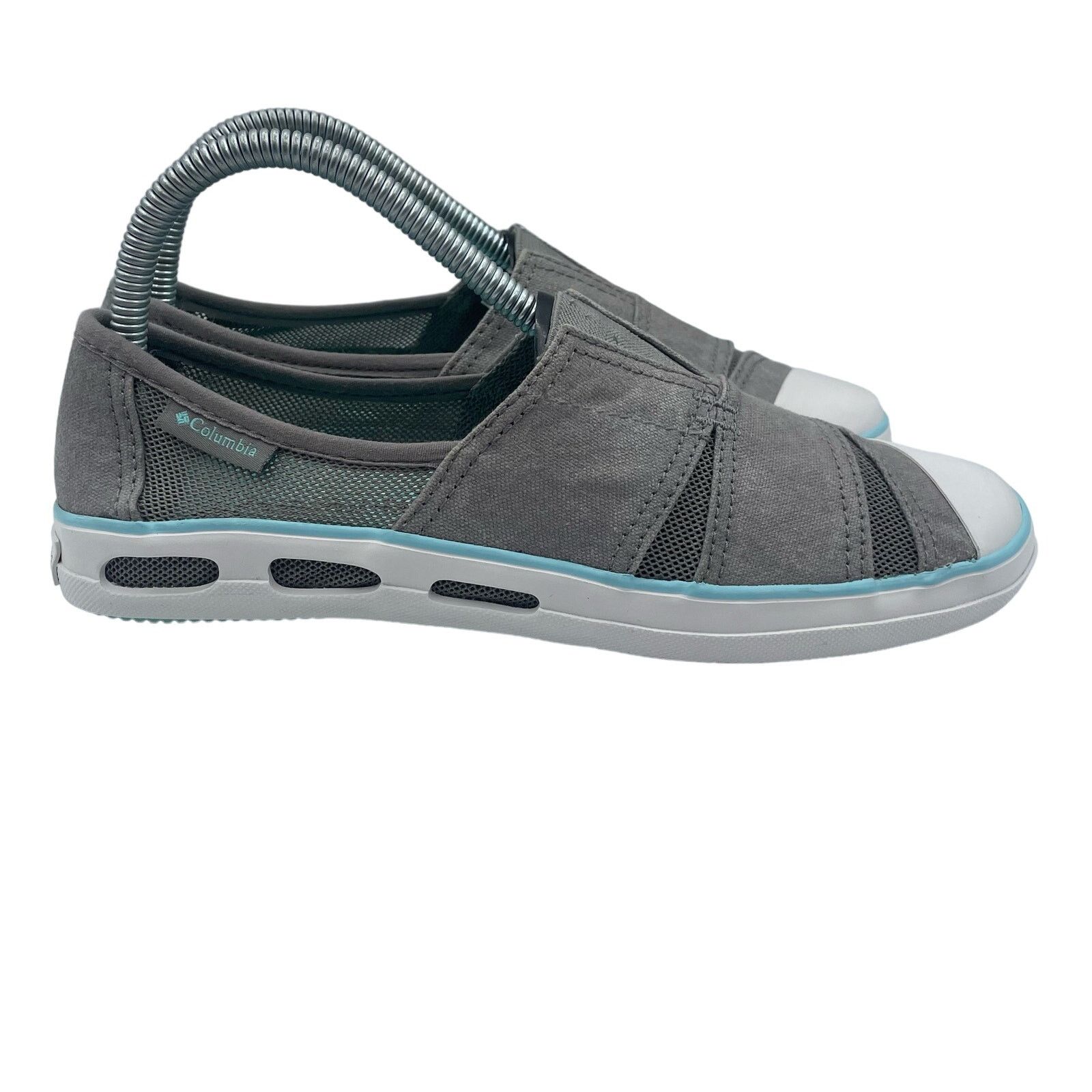 Columbia Columbia Vulc N Vent Slip On Shoes Summer Casual Gray 7 Size US 7 / IT 37 - 2 Thumbnail