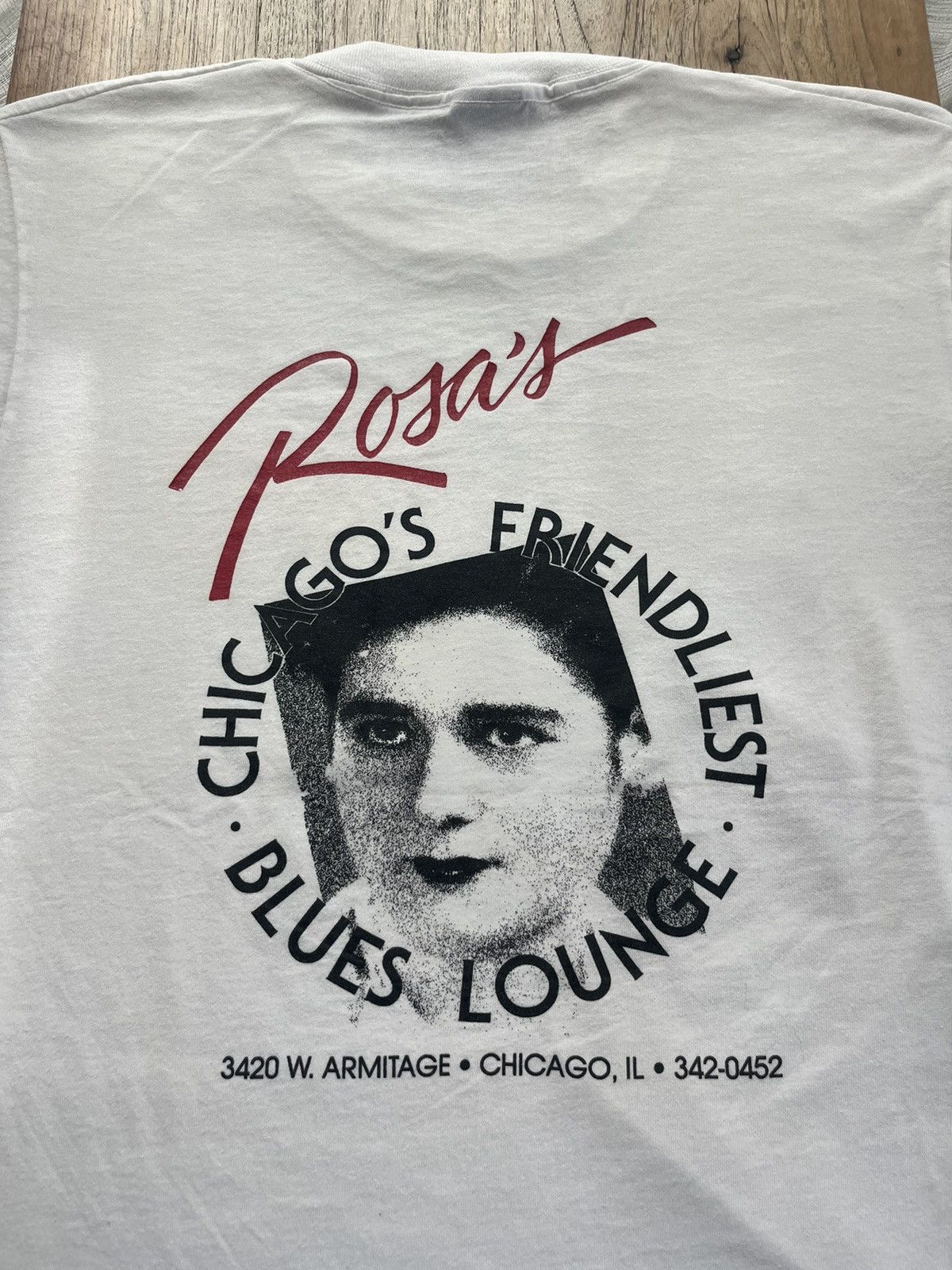 Vintage Vintage ROSA’S Celebrates Chicago Blues Fest 1991’s Tshirt Size US L / EU 52-54 / 3 - 7 Thumbnail
