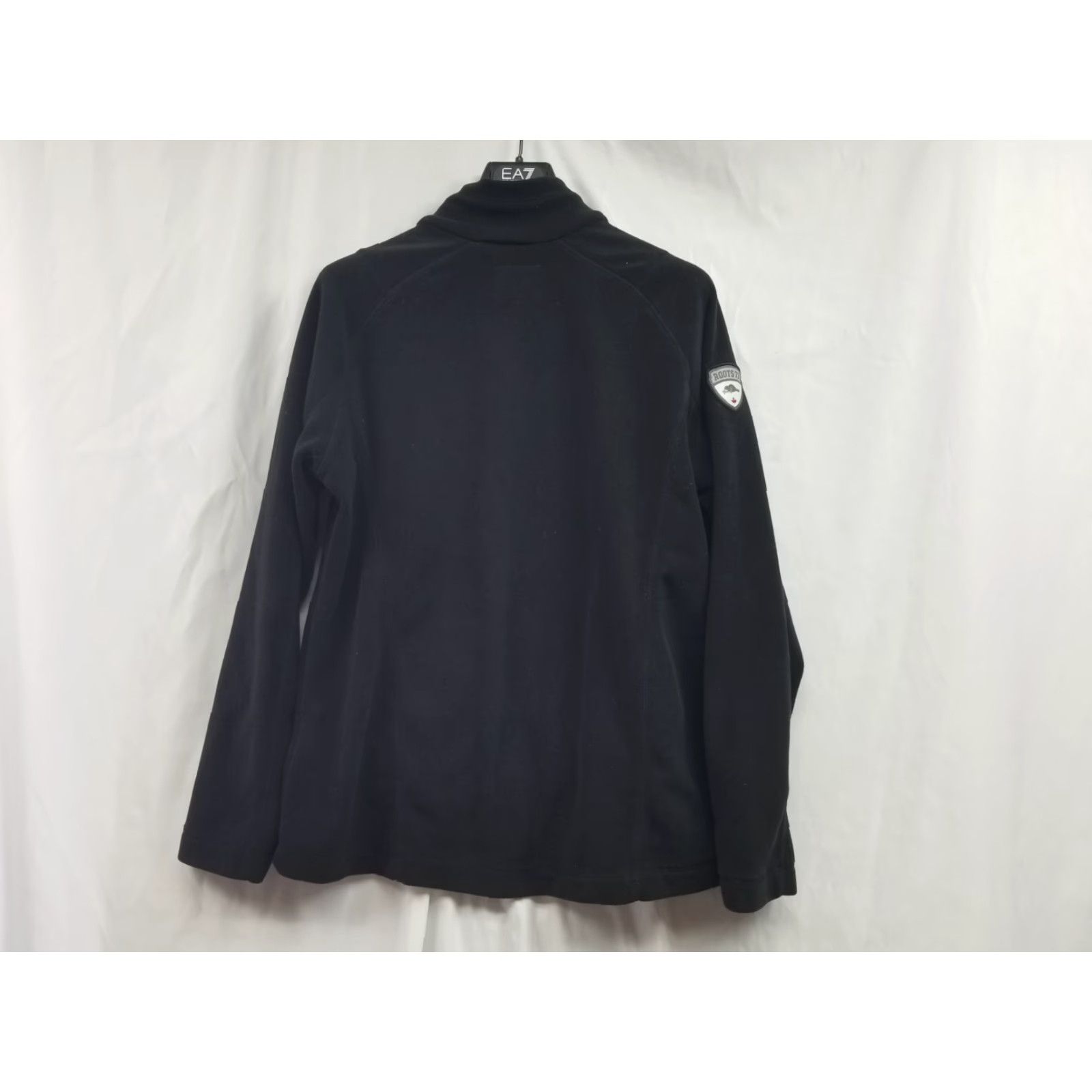 Roots Roots 73 Fleece Jacket Men Black Embroidered Full Zip Long Sleeve Logo Size XL Size US XL / EU 56 / 4 - 6 Thumbnail