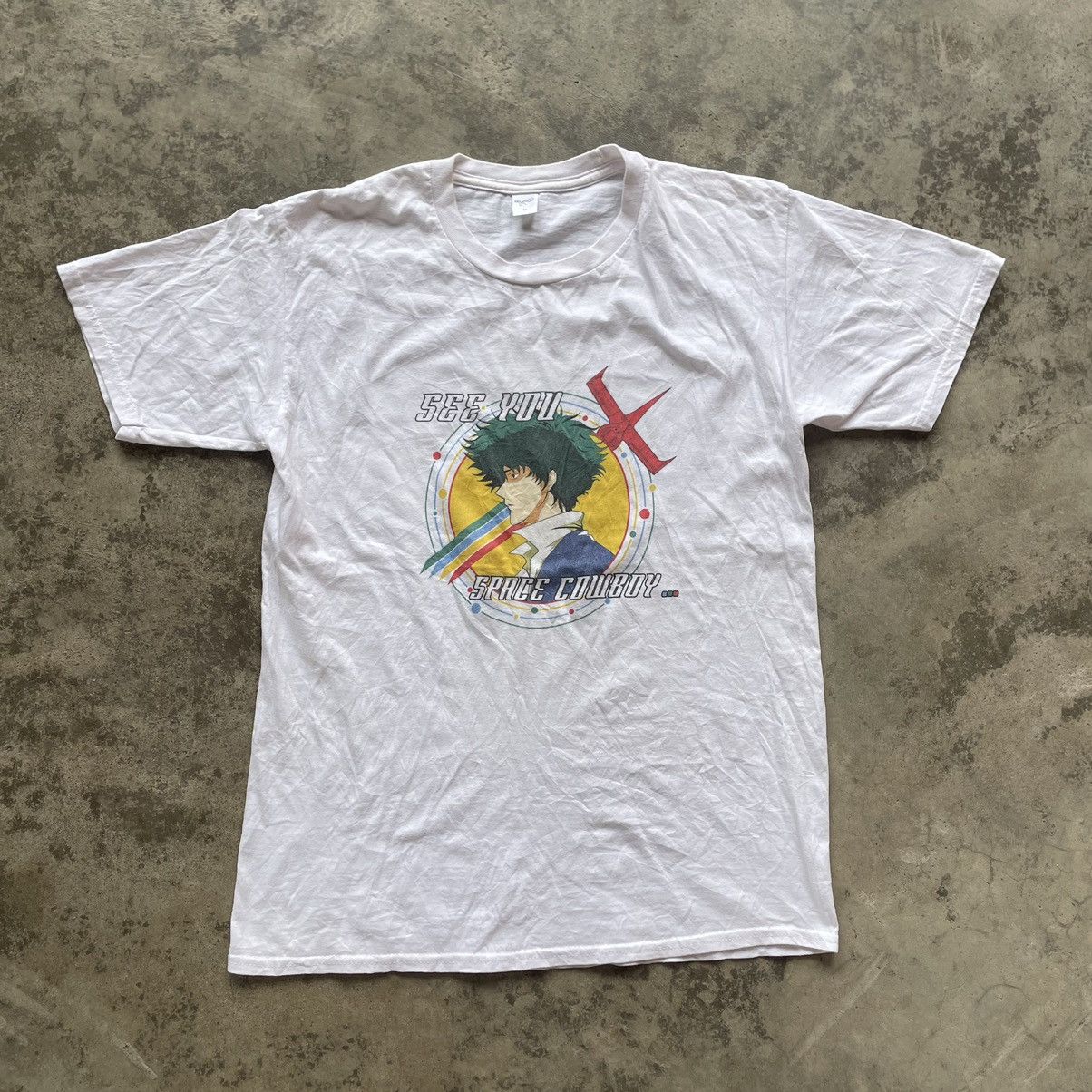 Anime × Vintage 🔥🔥🇯🇵Vintage See You Space Cowboy Action Fantasy Promo Tee Size US M / EU 48-50 / 2 - 1 Thumbnail