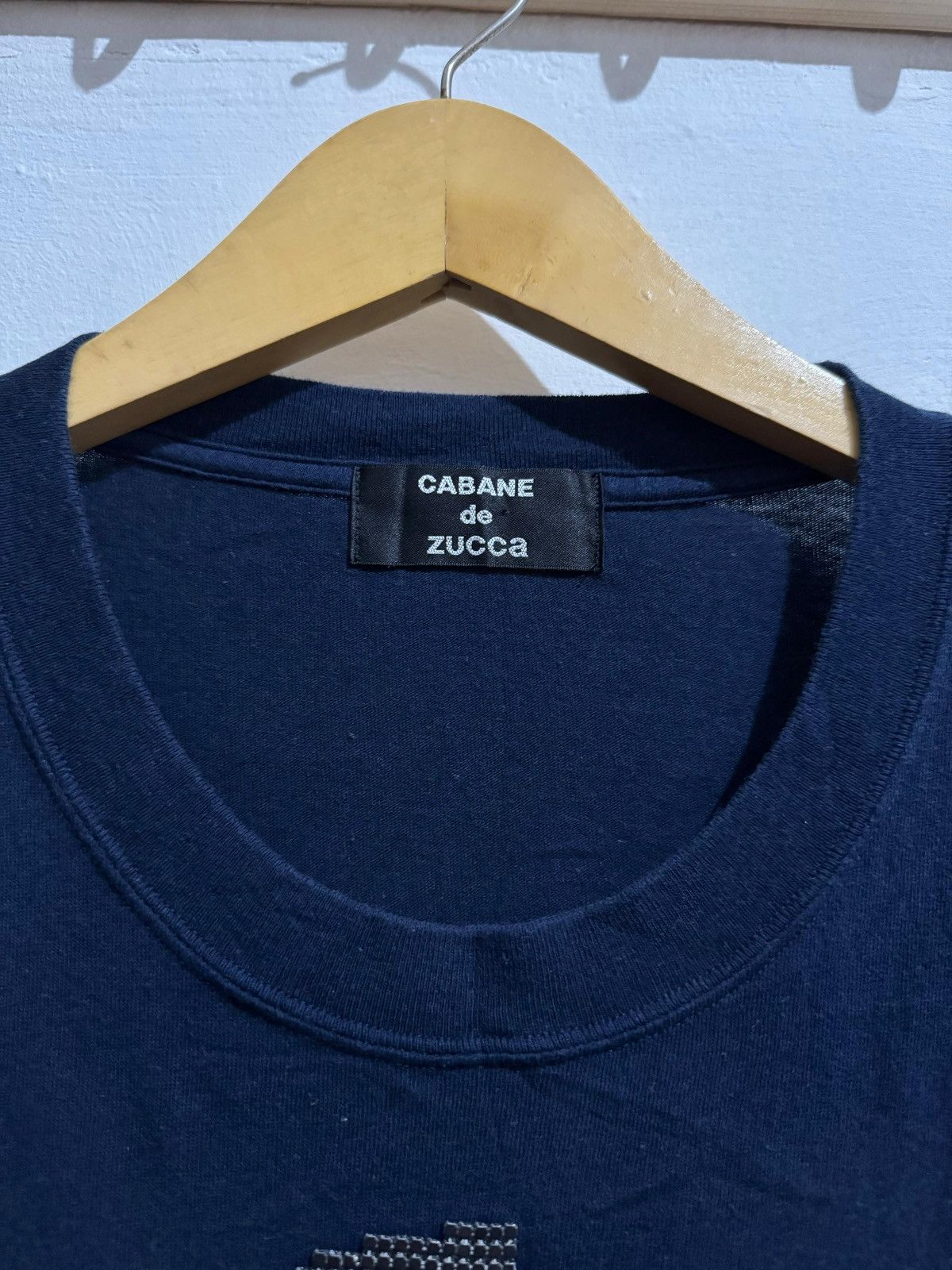 CABANE de ZUCCa × Issey Miyake × Japanese Brand Cabane de Zucca glitter tshirt Size US L / EU 52-54 / 3 - 4 Thumbnail