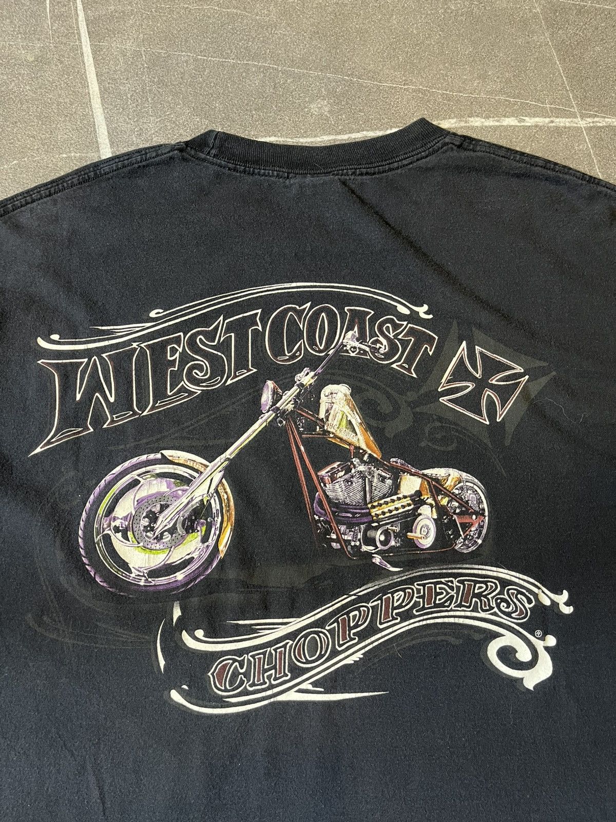 West Coast Choppers West Coast Choppers Vintage Motorcycle T-Shirt Size US L / EU 52-54 / 3 - 6 Thumbnail
