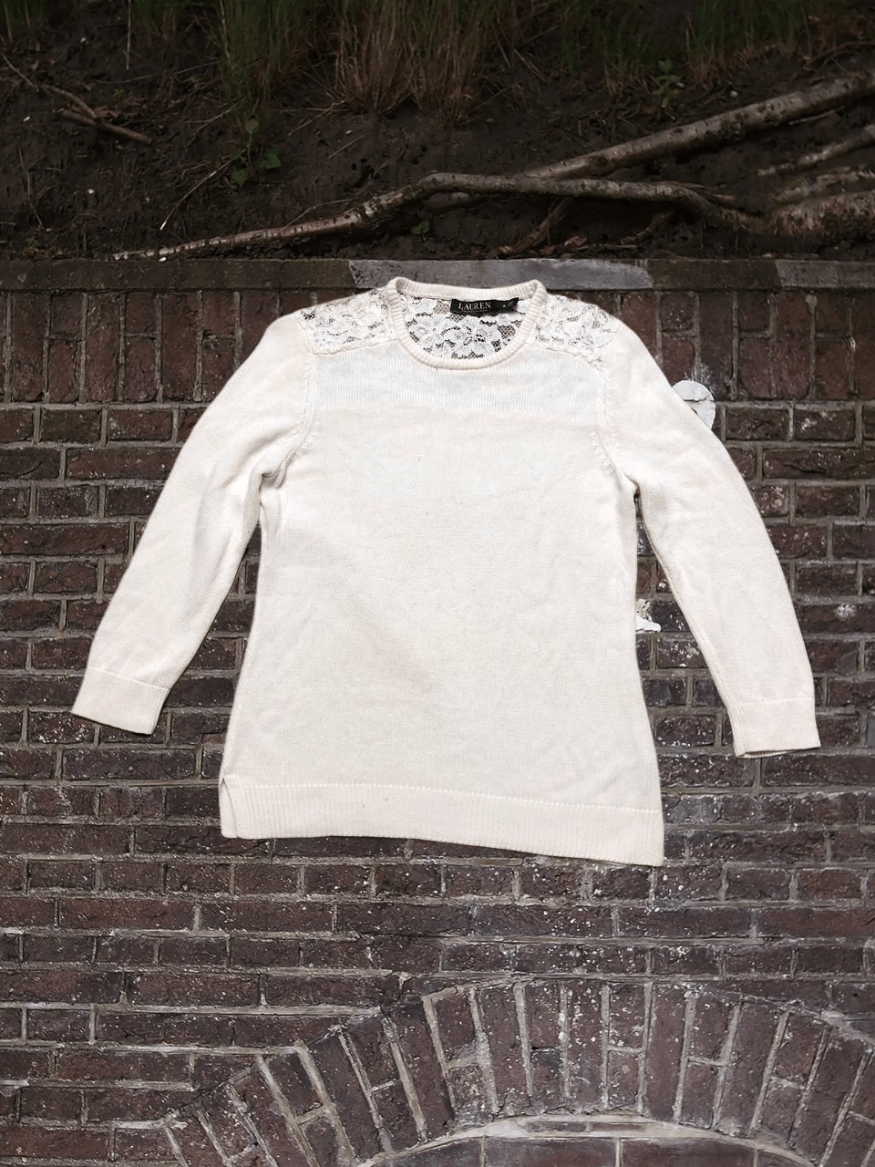 Lauren Ralph Lauren Y2K Vintage white Lauren Ralph Lauren Long Sleeve Size M / US 6-8 / IT 42-44 - 1 Thumbnail
